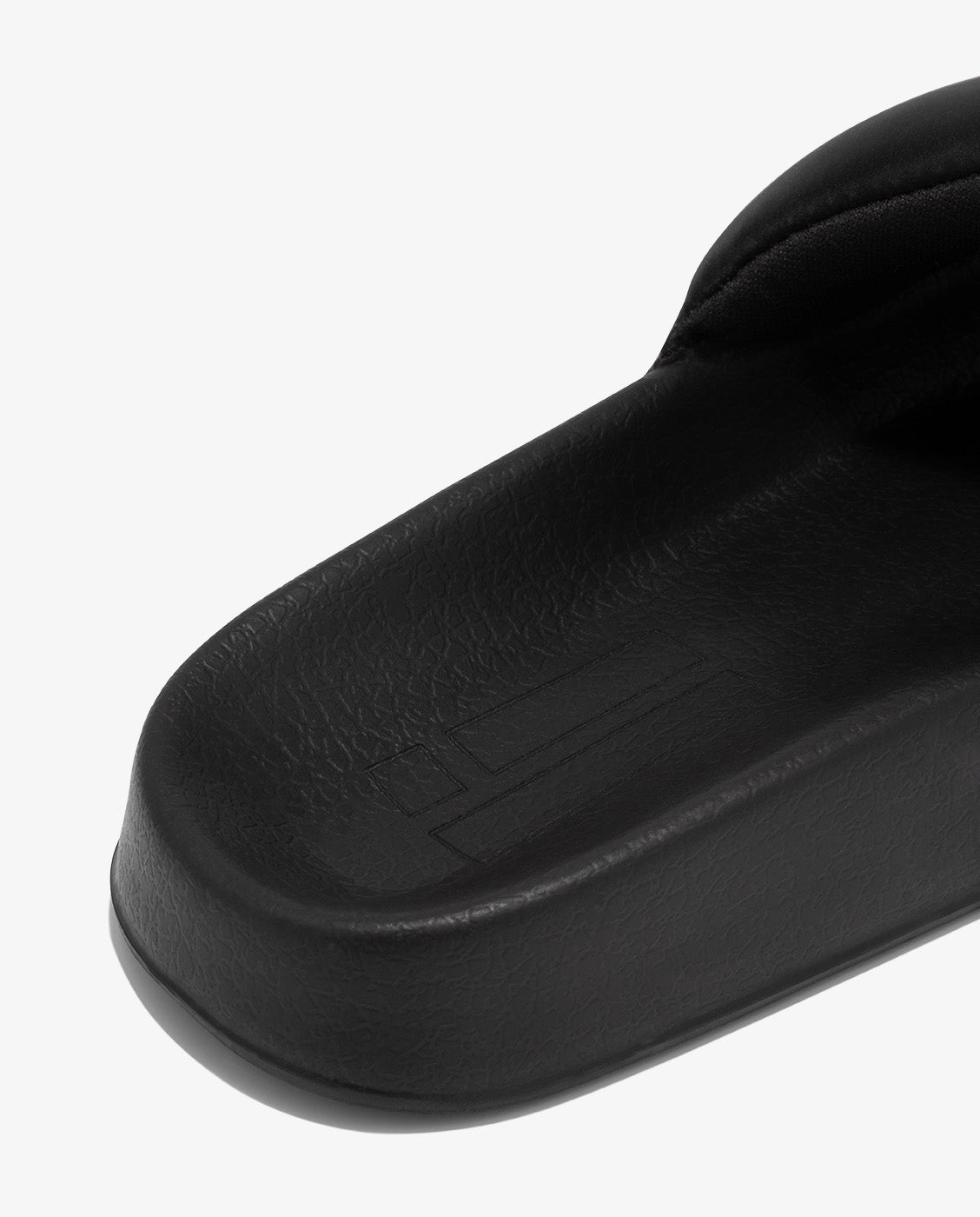 Chanclas estilo pala de mujer confeccionadas en eva con logo en la parte frontal - D.Franklin - Negro Negro-5
