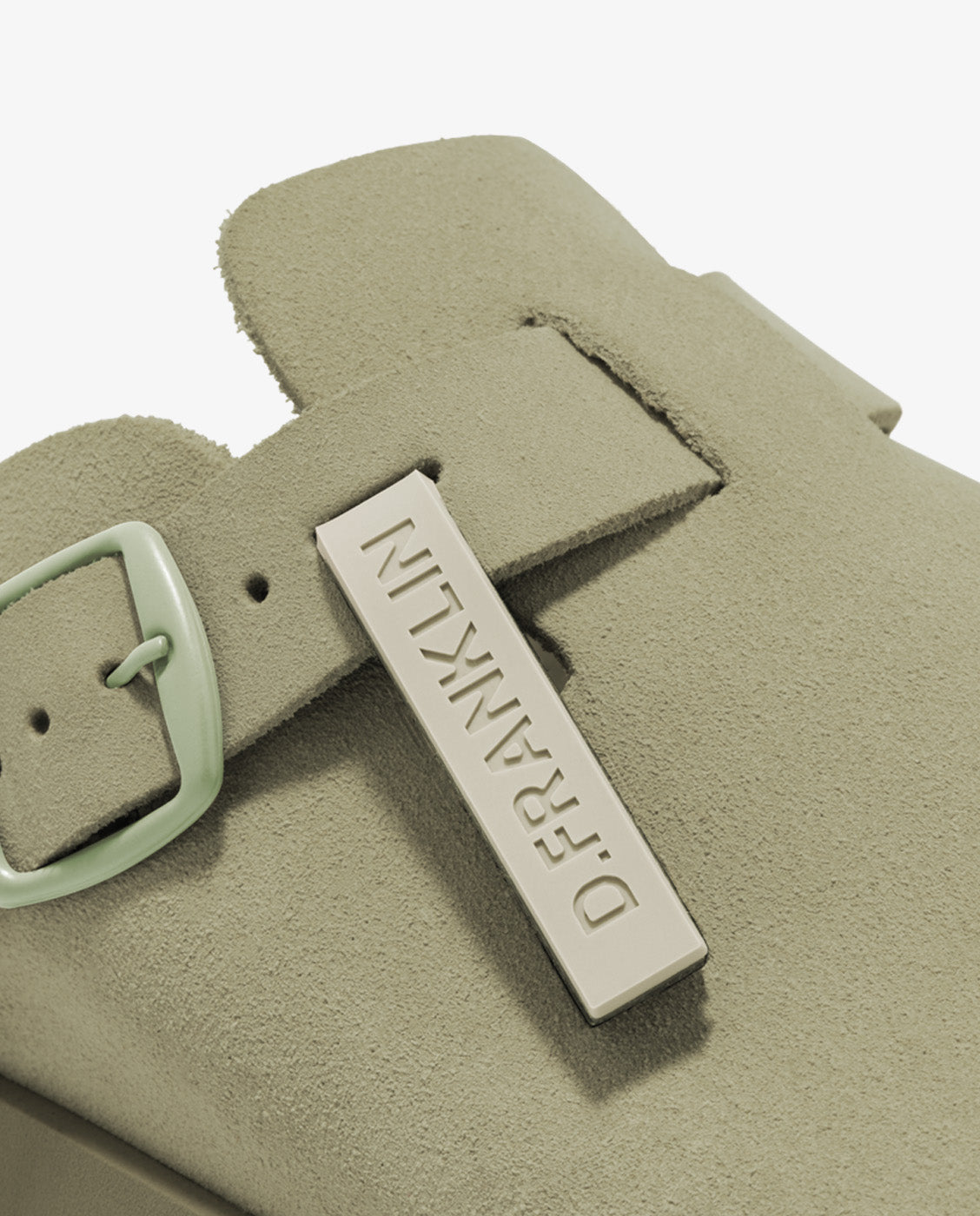 Zuecos unisex en ante Vibe clog - D.Franklin - Kaki Kaki-2
