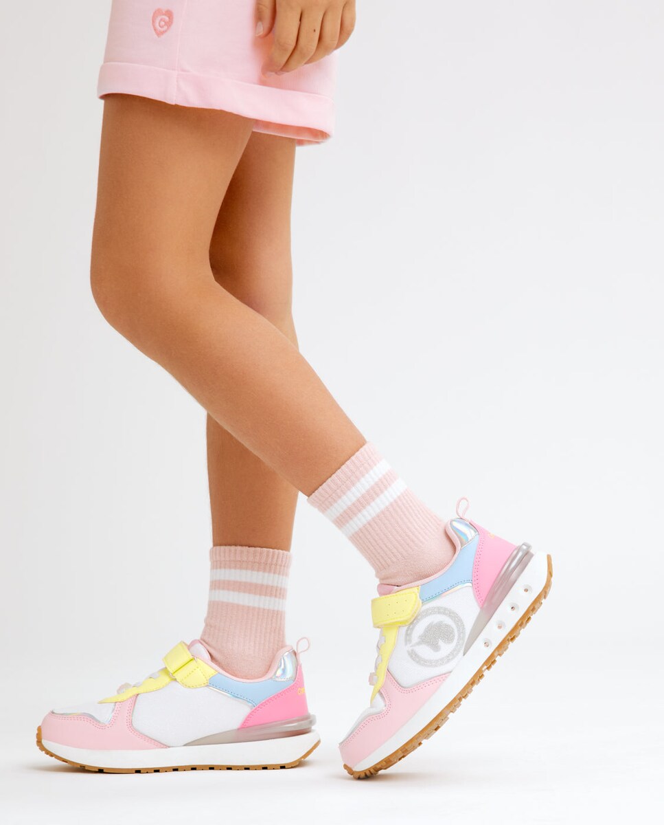 Zapatillas deportivas de niña estampado unicornio en multicolor