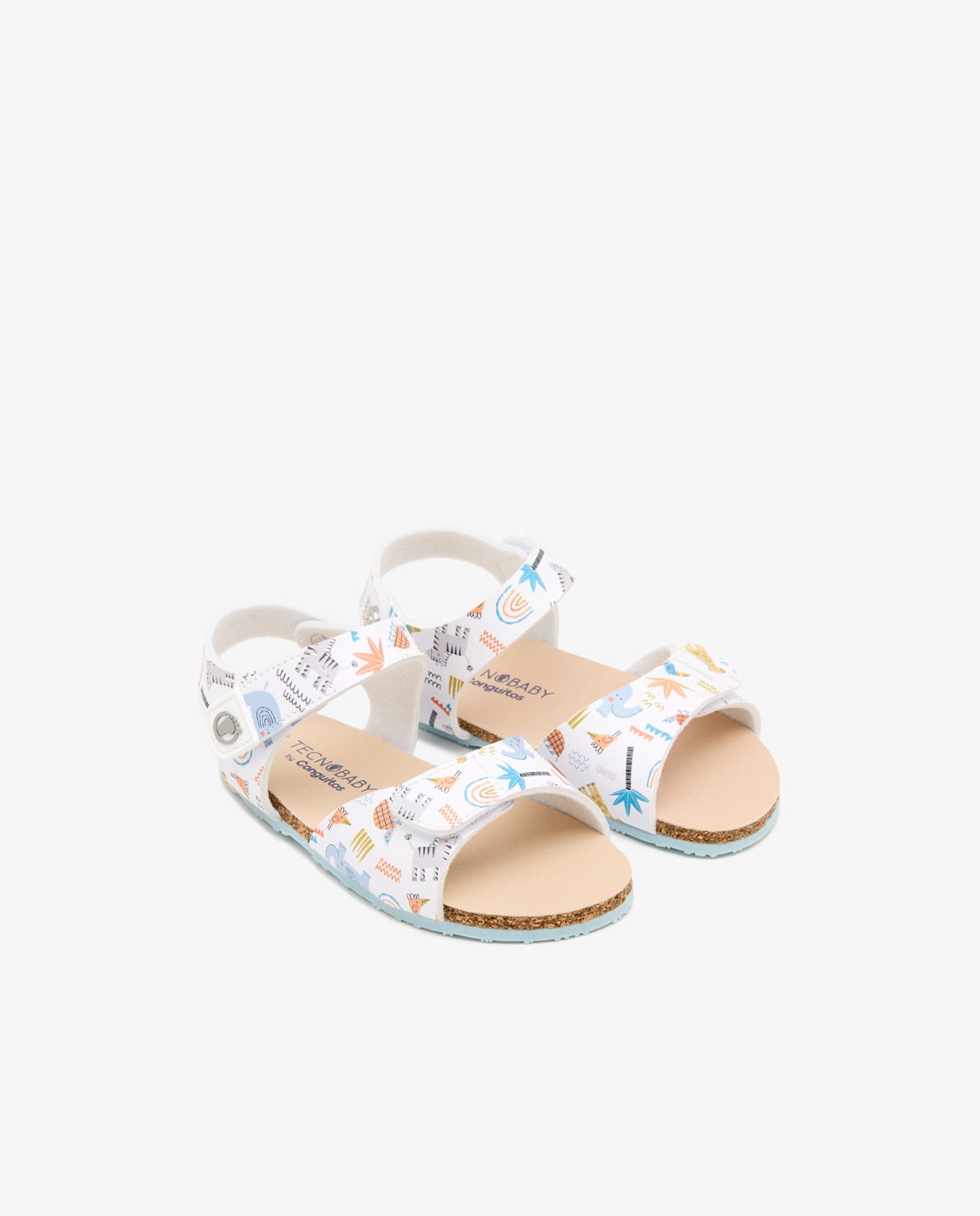 Sandalias abiertas de bebés con diseño dibujos - Conguitos - Multicolor Multicolor-2