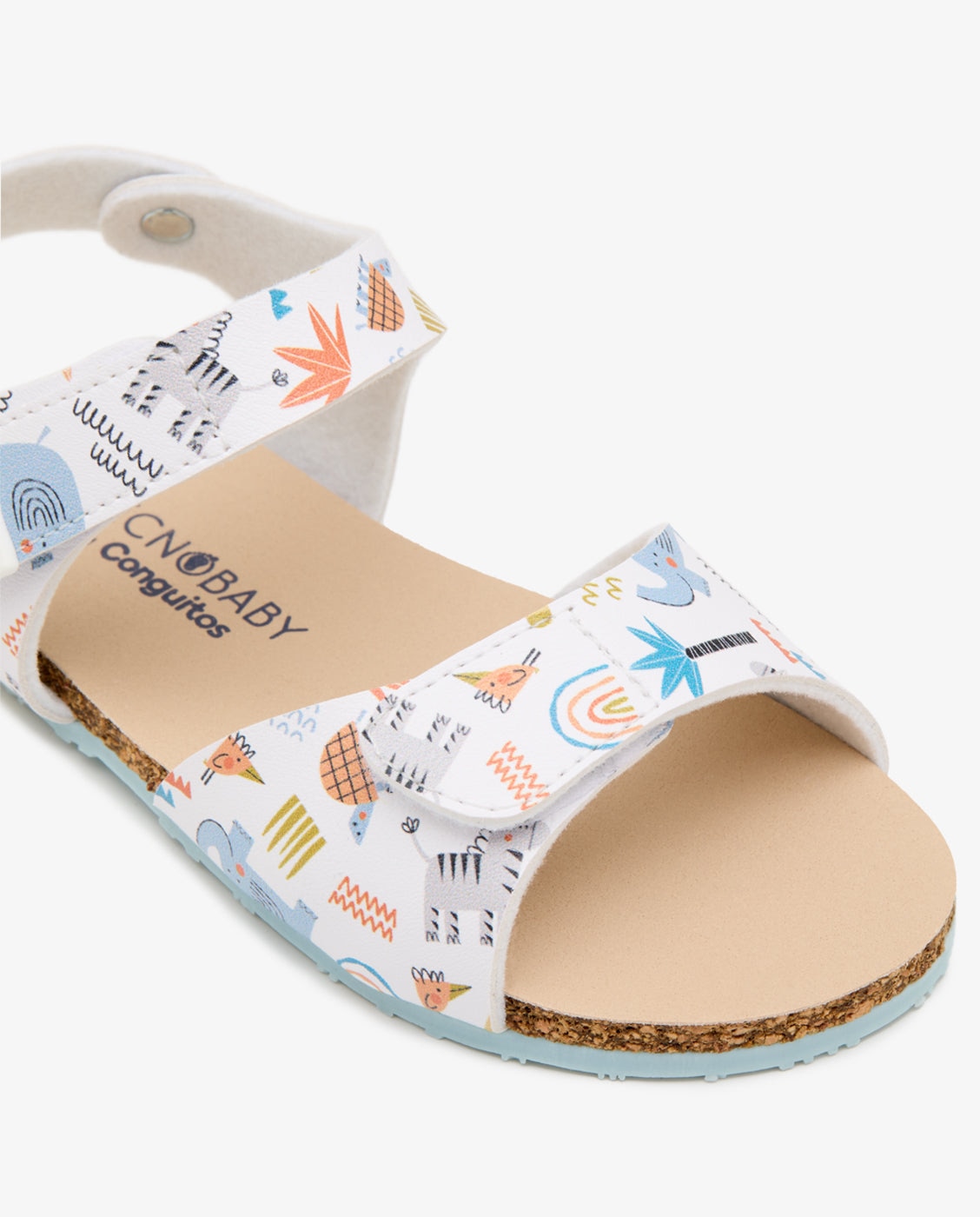 Sandalias abiertas de bebés con diseño dibujos - Conguitos - Multicolor Multicolor-3