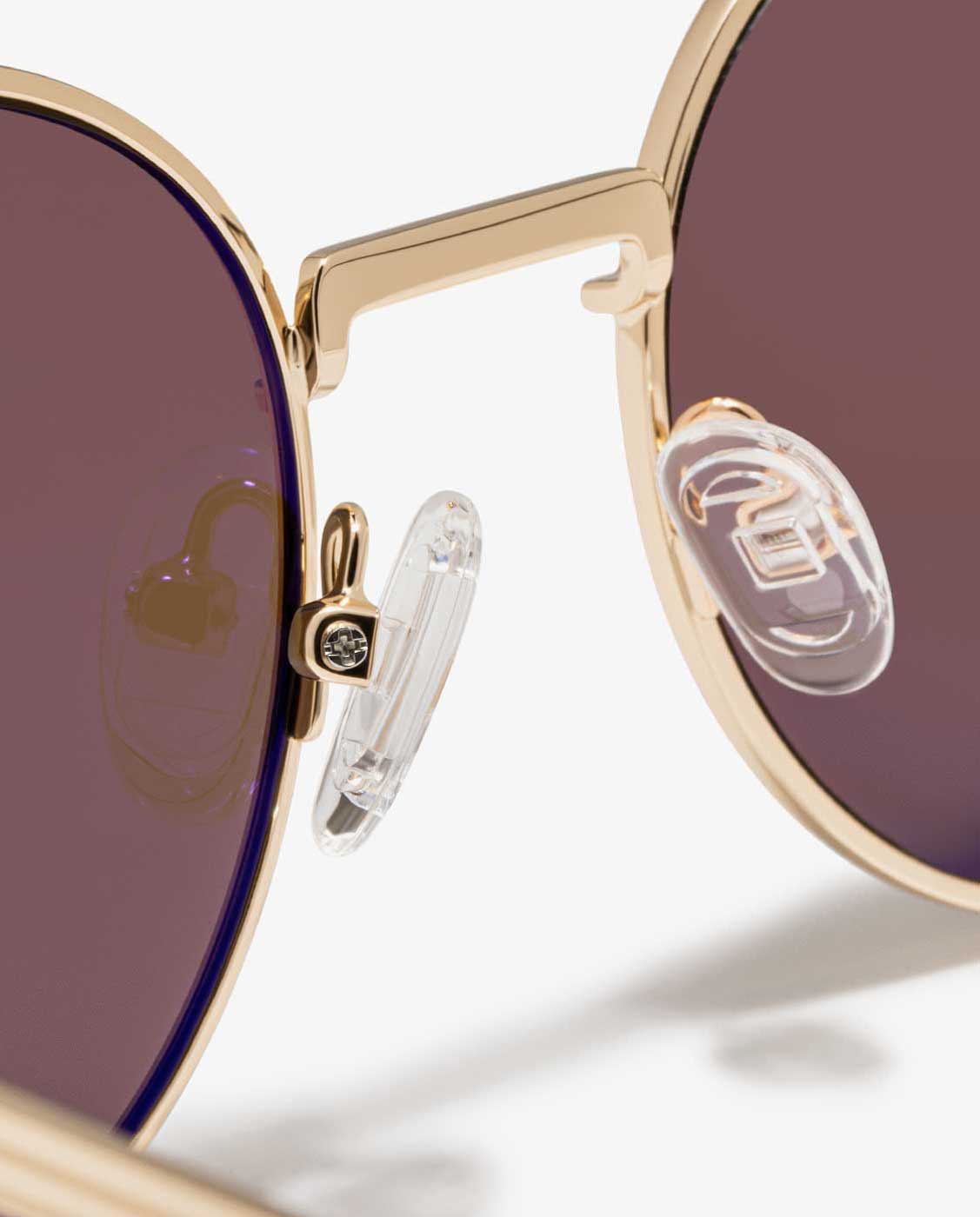 Gafas de sol unisex con forma redonda round legacy - D.Franklin - Marrón Marrón-5