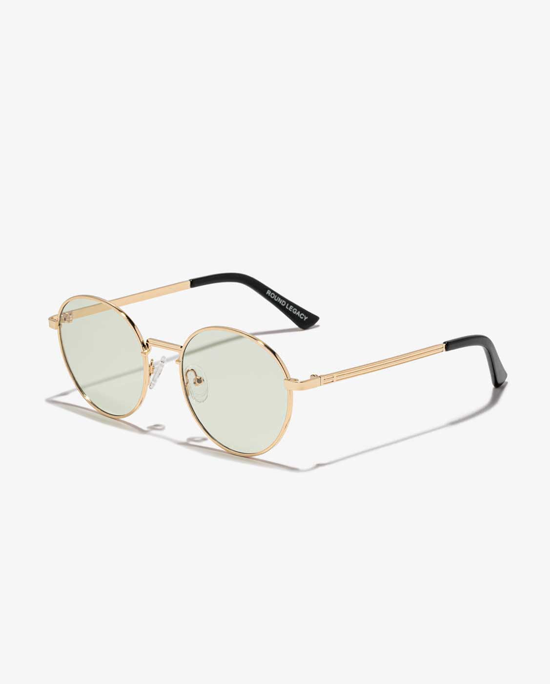 Gafas de sol unisex con forma redonda round legacy - D.Franklin - Oro Oro-4