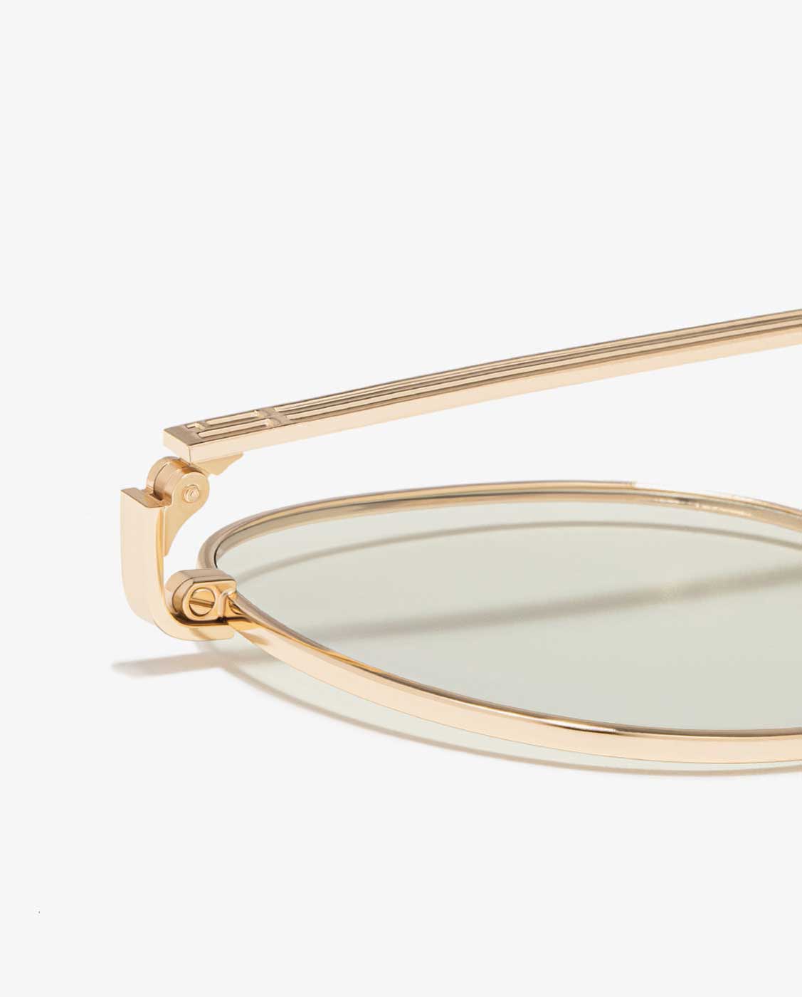 Gafas de sol unisex con forma redonda round legacy - D.Franklin - Oro Oro-3