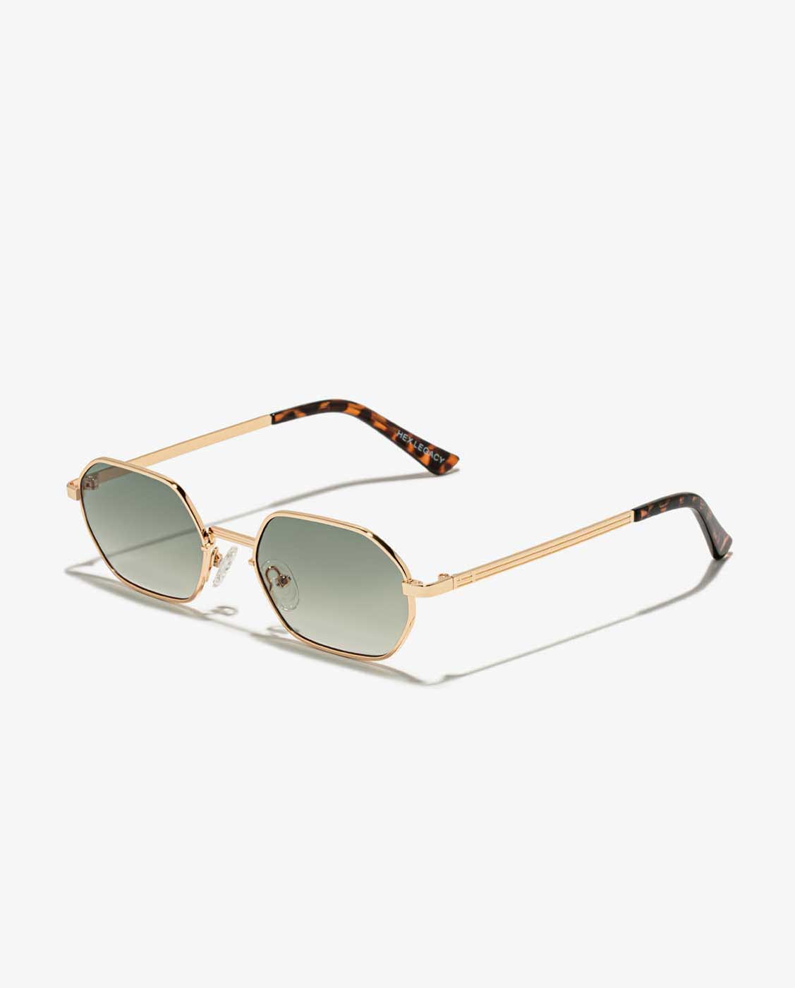 Gafas de sol de mujer con forma geométrica hex legacy - D.Franklin - Verde Verde-4