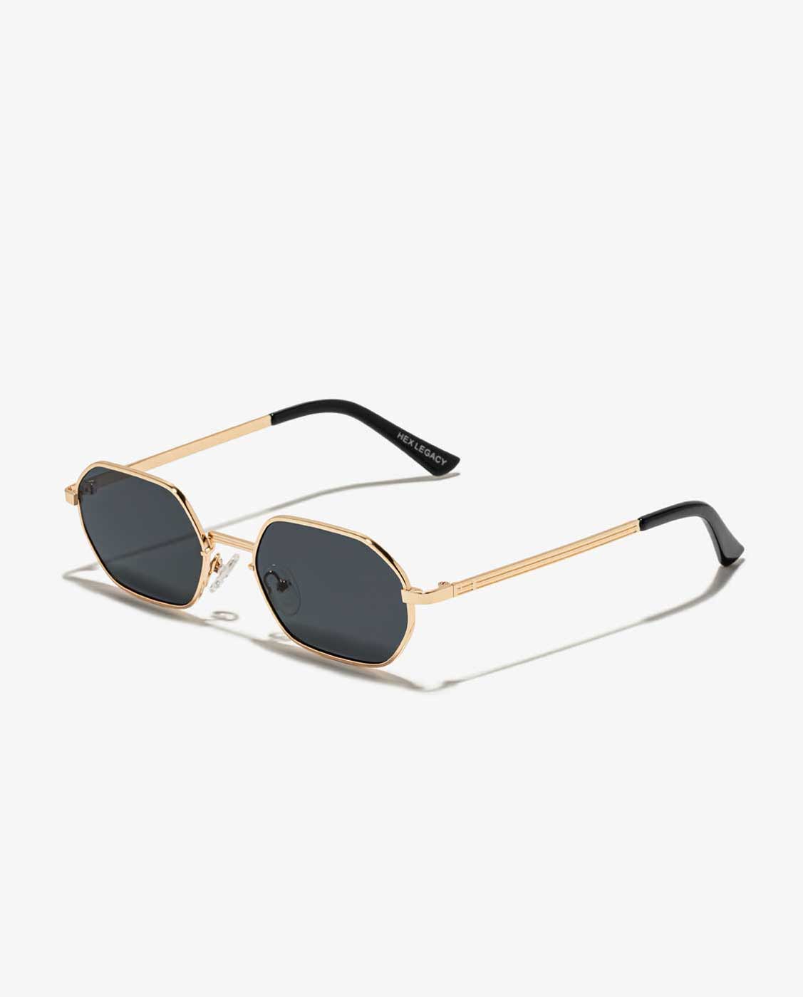 Gafas de sol de mujer con forma geométrica hex legacy - D.Franklin - Negro Negro-4