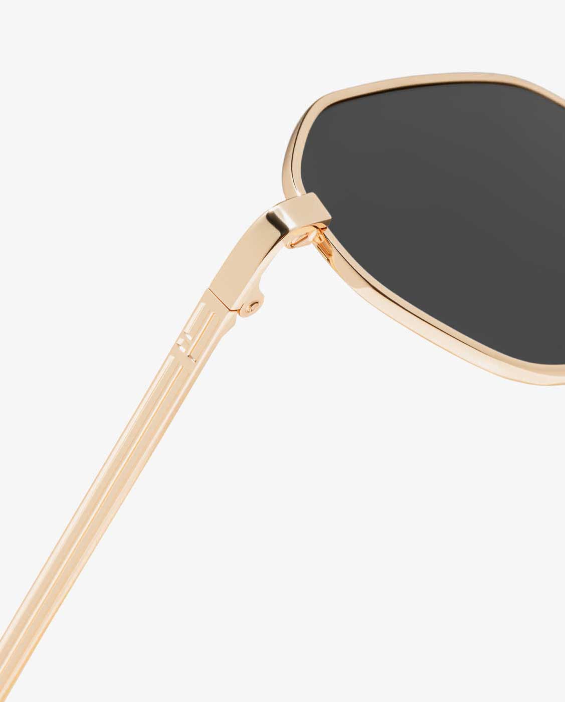 Gafas de sol de mujer con forma geométrica hex legacy - D.Franklin - Negro Negro-5