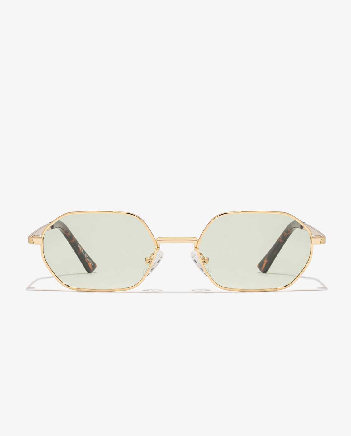 Gafas de sol de mujer con forma geométrica hex legacy - D.Franklin - Marrón Marrón-1