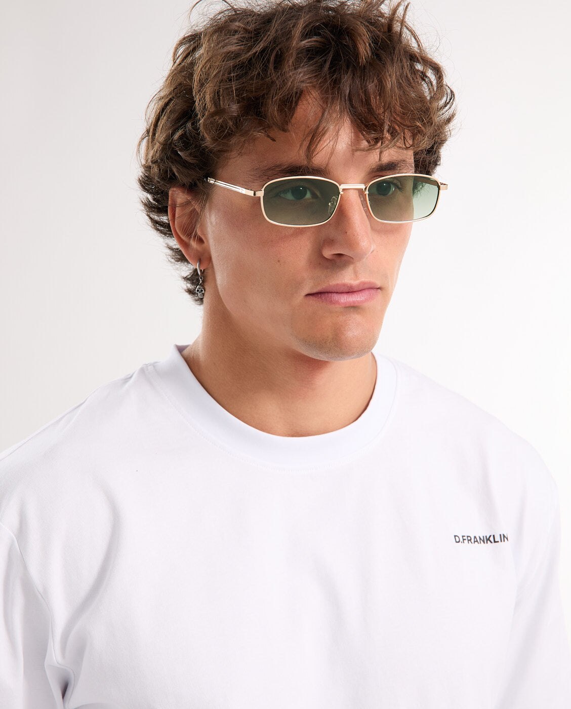 Gafas de sol unisex con forma cuadrada square legacy - D.Franklin - Verde Verde-2