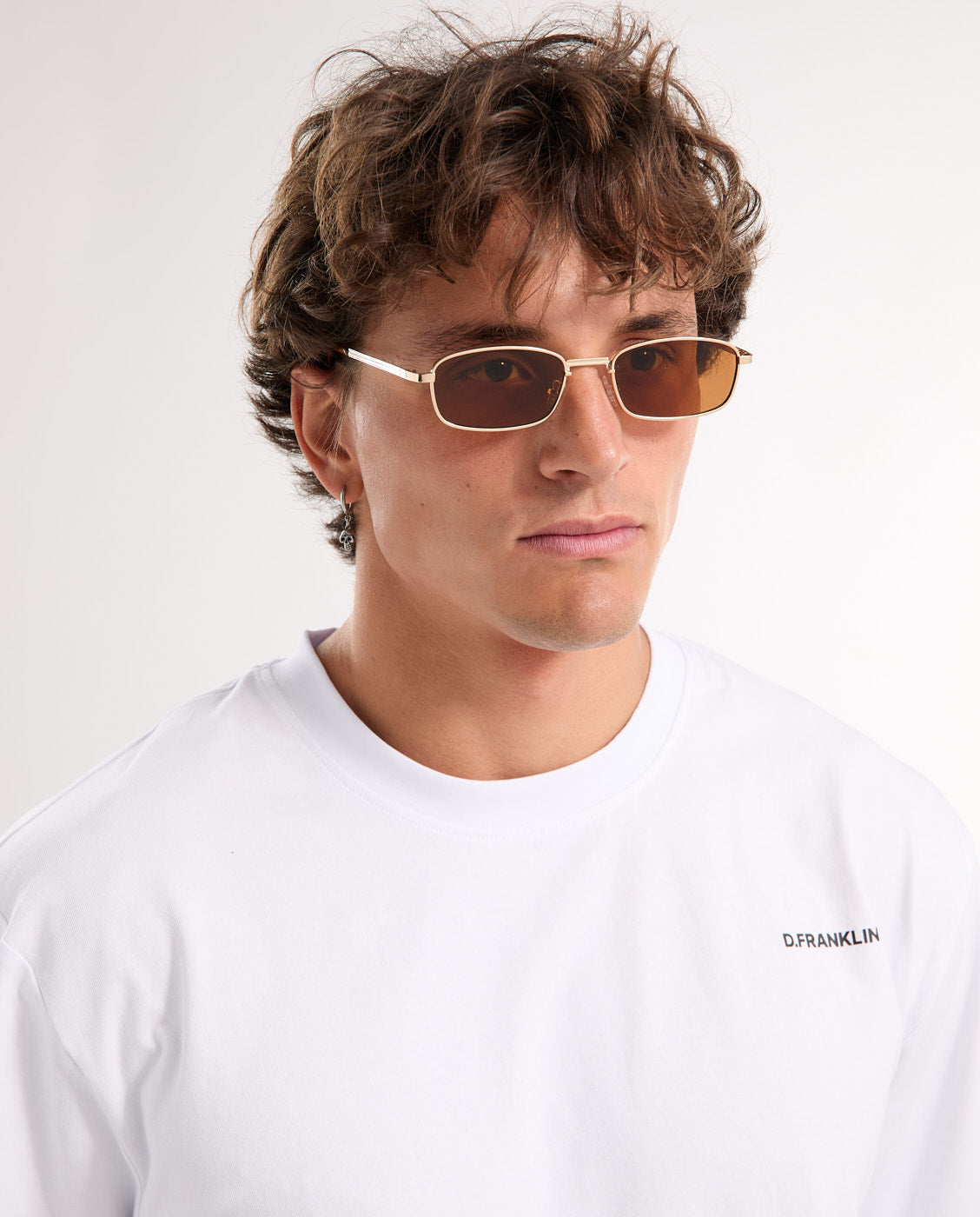 Gafas de sol unisex con forma cuadrada square legacy - D.Franklin - Ámbar Ámbar-7