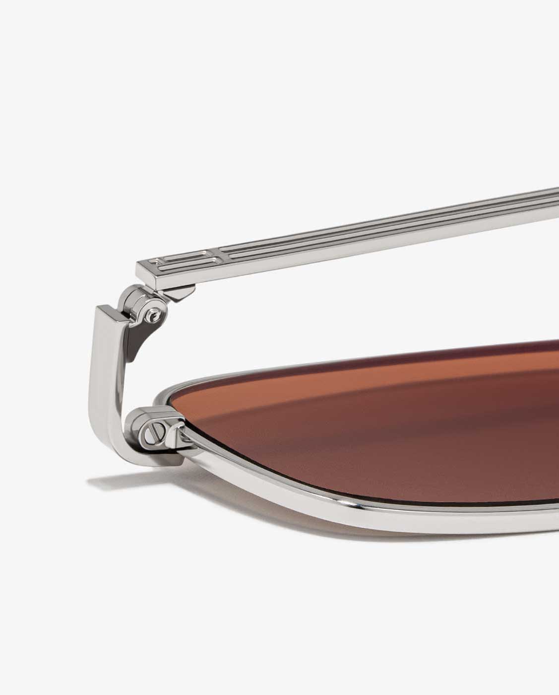 Gafas de sol unisex con forma cuadrada square legacy - D.Franklin - Marrón Marrón-3