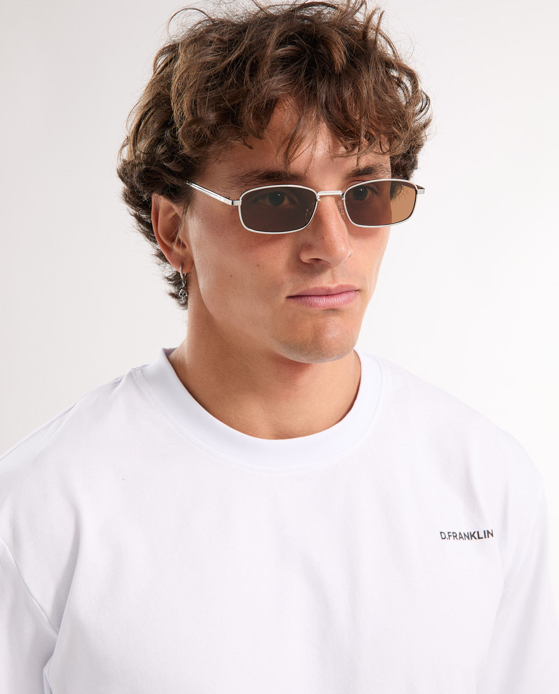 Gafas de sol unisex con forma cuadrada square legacy - D.Franklin - Marrón Marrón-2