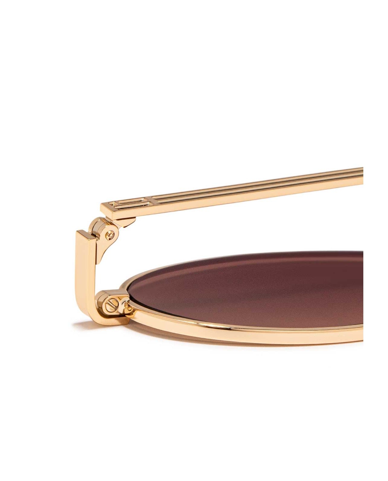 Imagen 3 de Gafas de sol unisex con forma ovalada oval - D.Franklin - Marrón Marrón