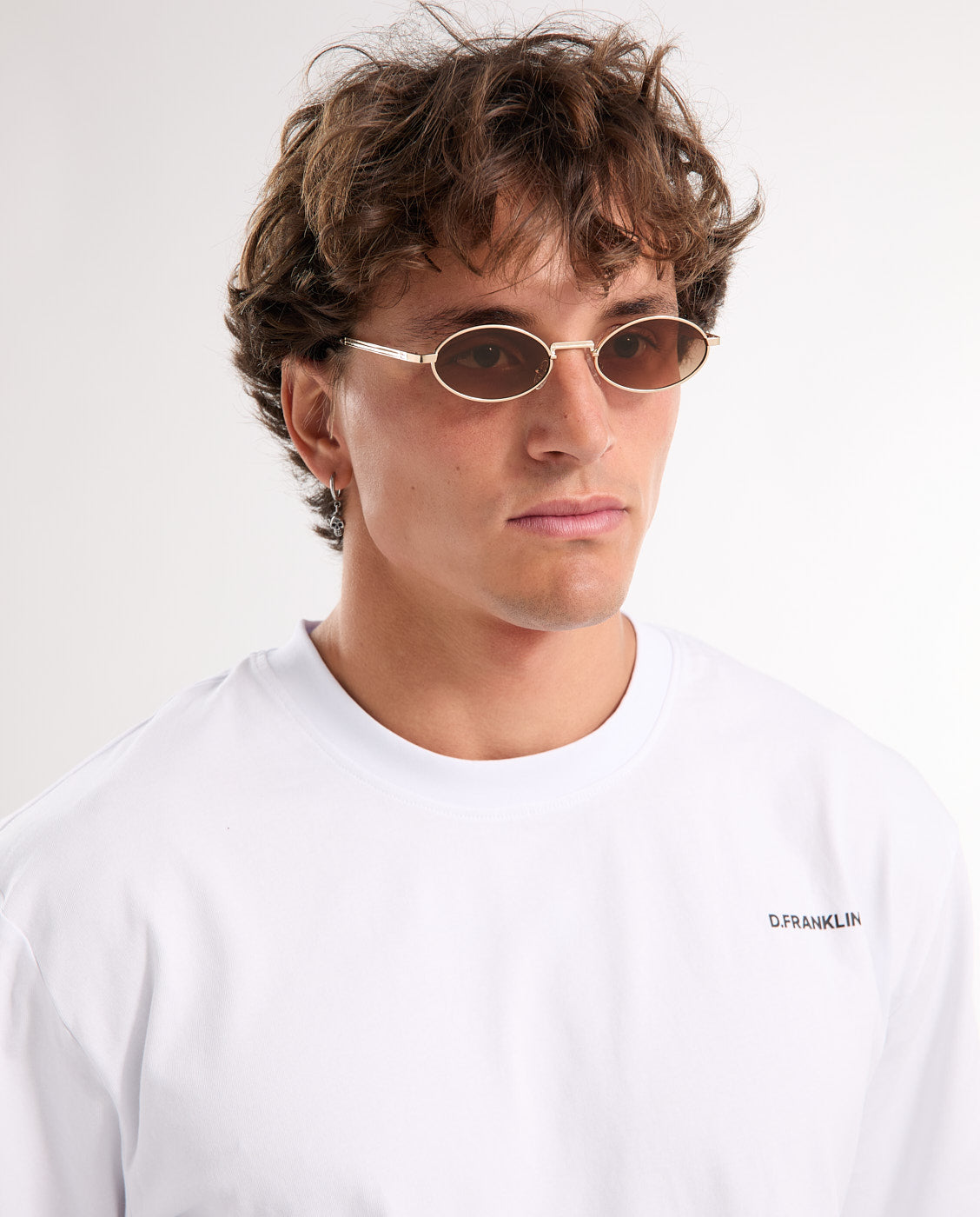 Imagen 2 de Gafas de sol unisex con forma ovalada oval - D.Franklin - Marrón Marrón