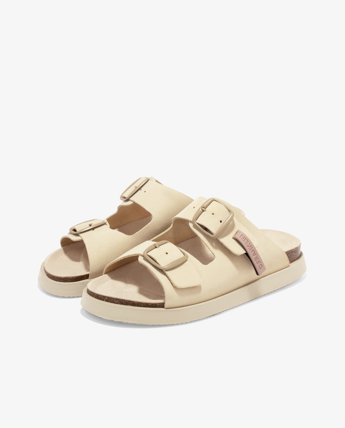Sandalias abiertas unisex confeccionadas en eva con cierre adherente - D.Franklin - Beige Beige-4