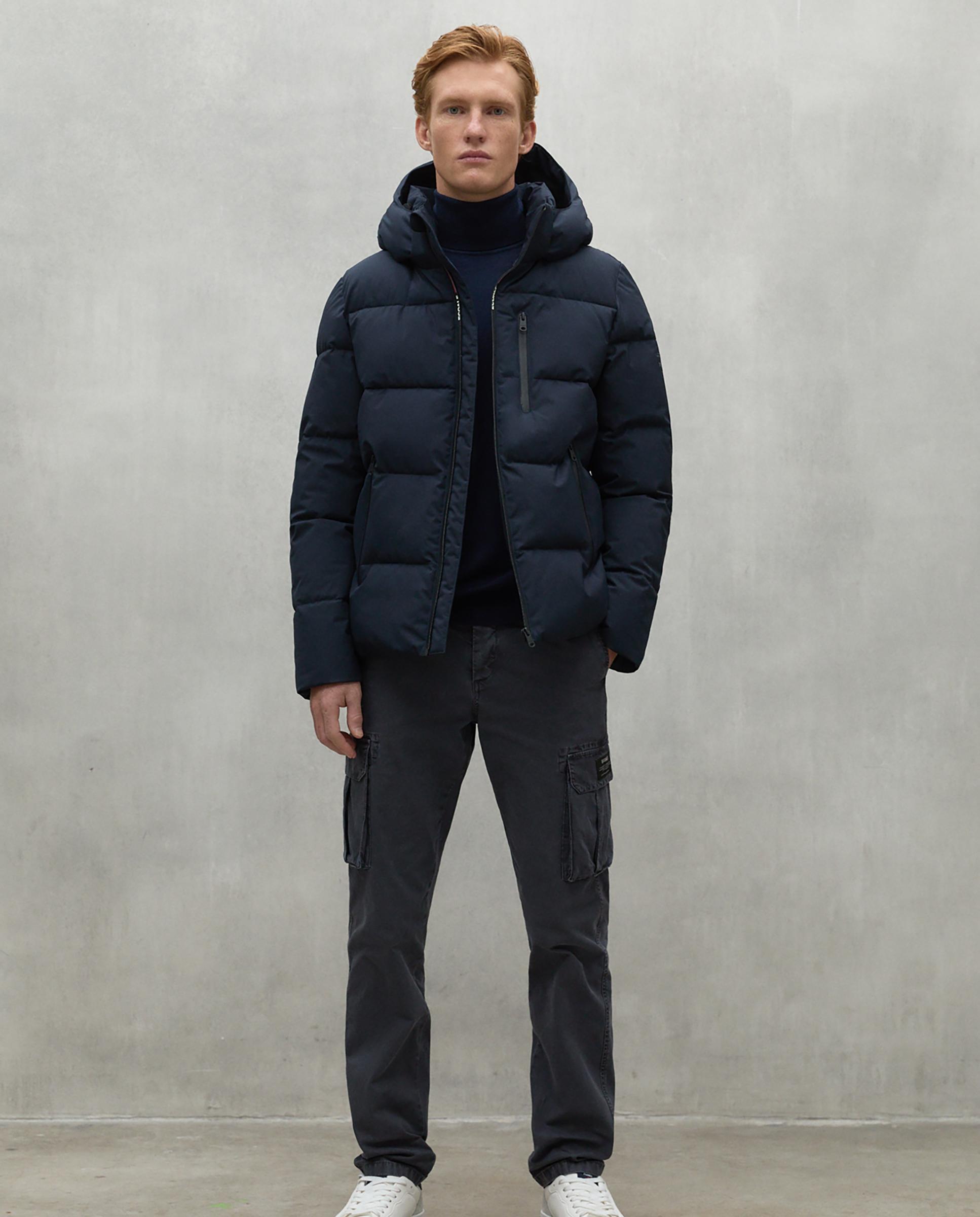 Ecoalf - Pantalón cargo de hombre con cierre botón y cremallera.