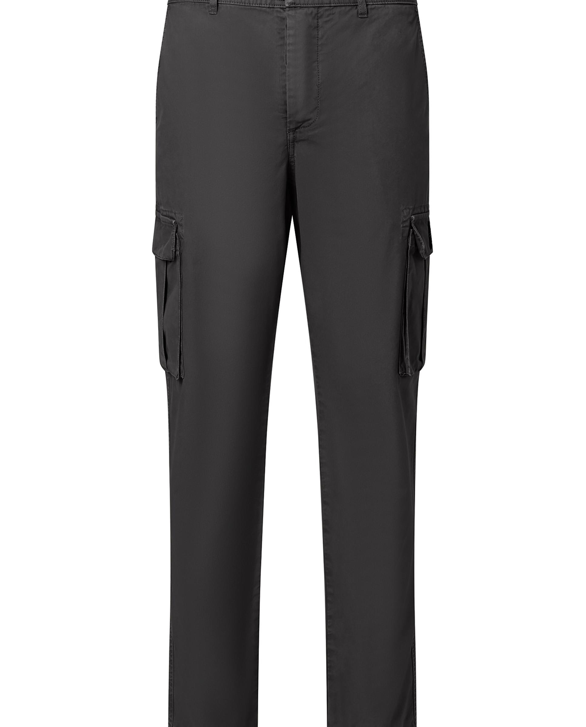 Pantalón cargo de hombre con cierre botón y cremallera - Ecoalf - Gris oscuro Gris oscuro-3