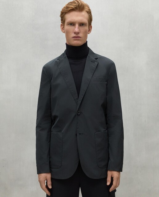 Imagen 0 de Americana de hombre con cierre de botones y bolsillos frontales