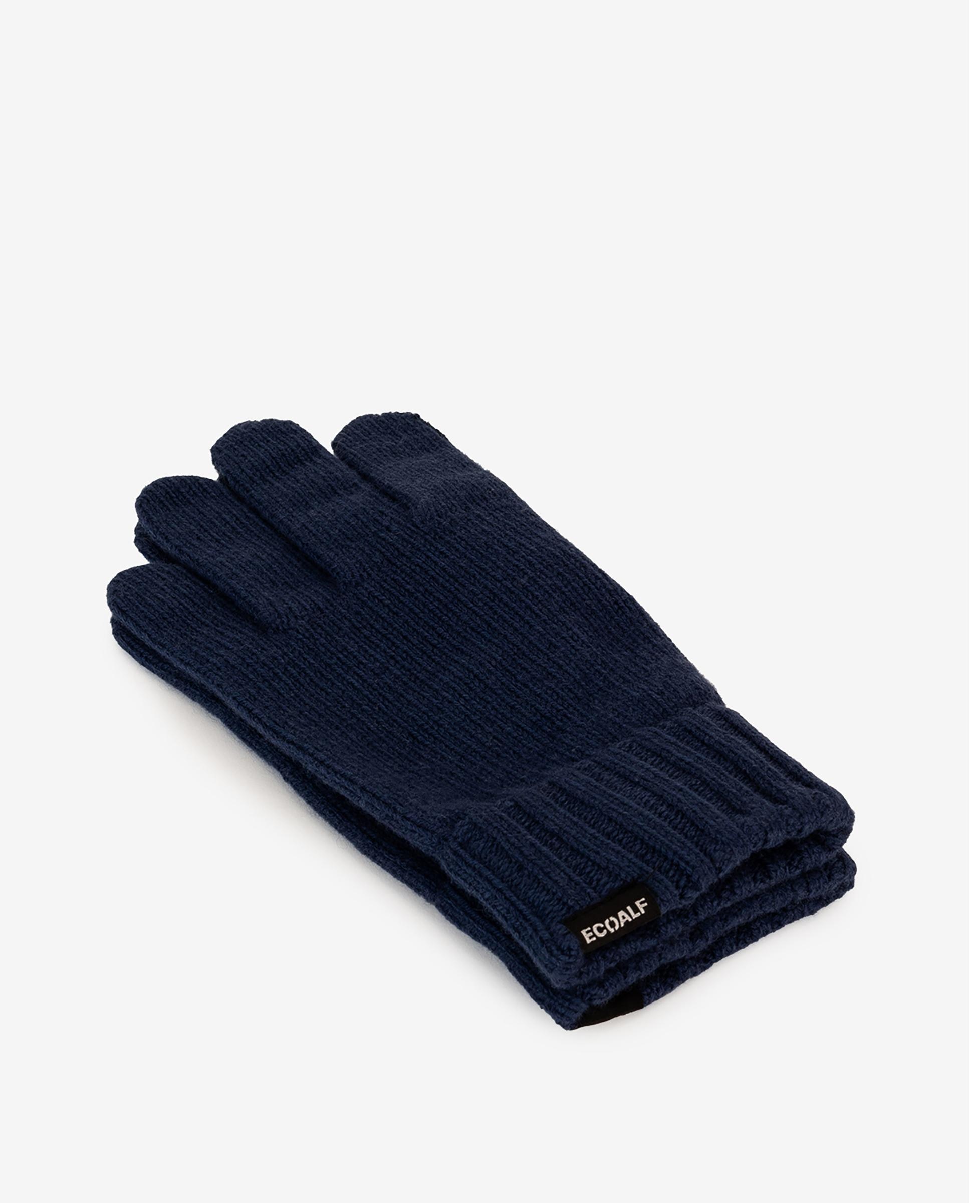 Ecoalf - Guantes unisex con acabado elastico y dedos táctiles.