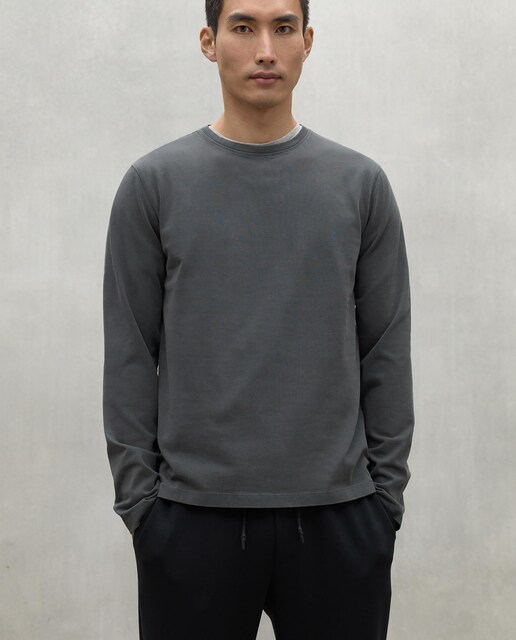 Imagen 0 de Camiseta de hombre de manga larga y estampado trasero