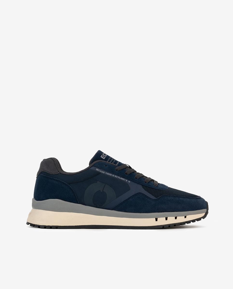 Ecoalf - Zapatillas deportivas de hombre con cierre de cordones y logo.