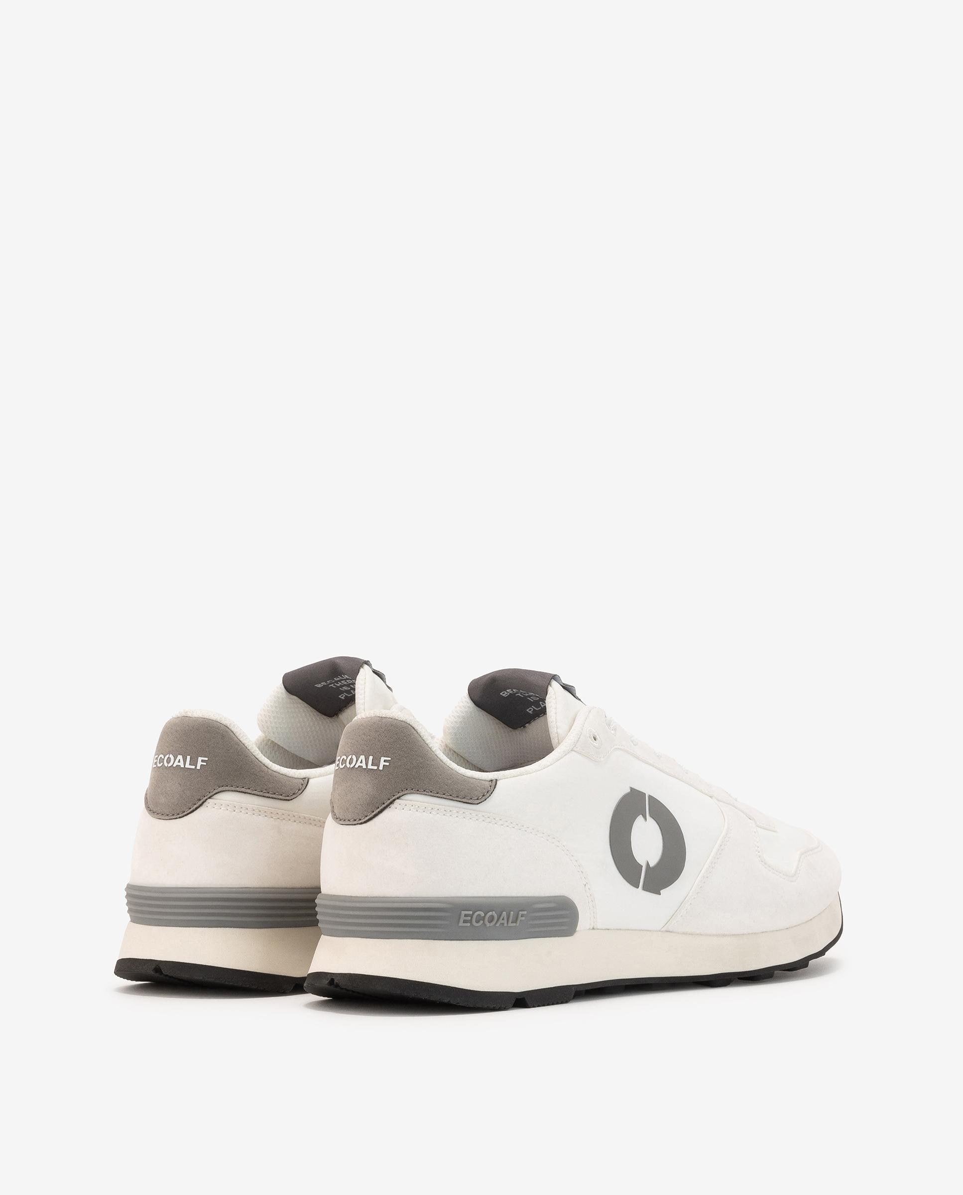 Zapatillas deportivas de hombre con logo lateral a contraste - Ecoalf - Blanco Blanco-3