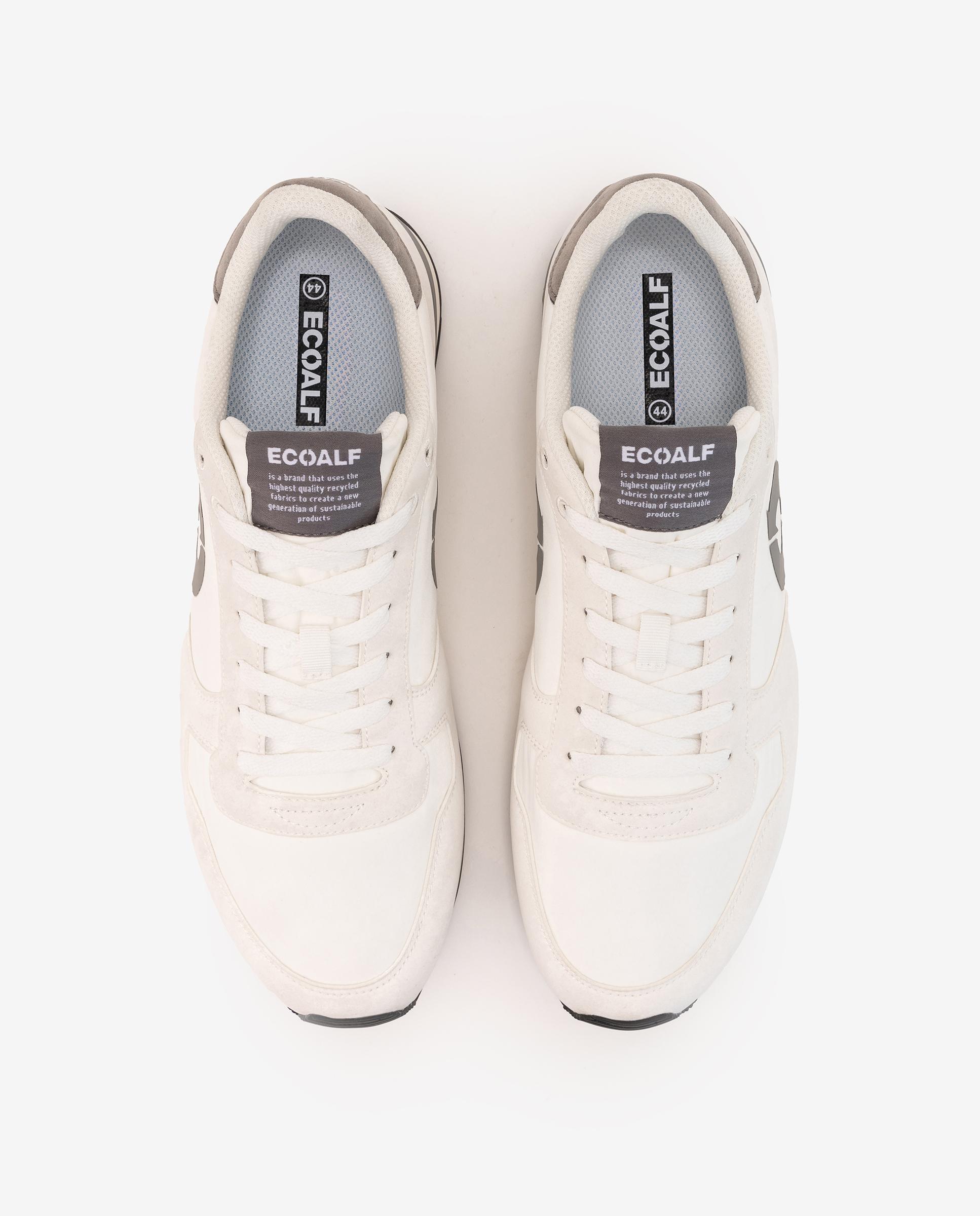 Zapatillas deportivas de hombre con logo lateral a contraste - Ecoalf - Blanco Blanco-2