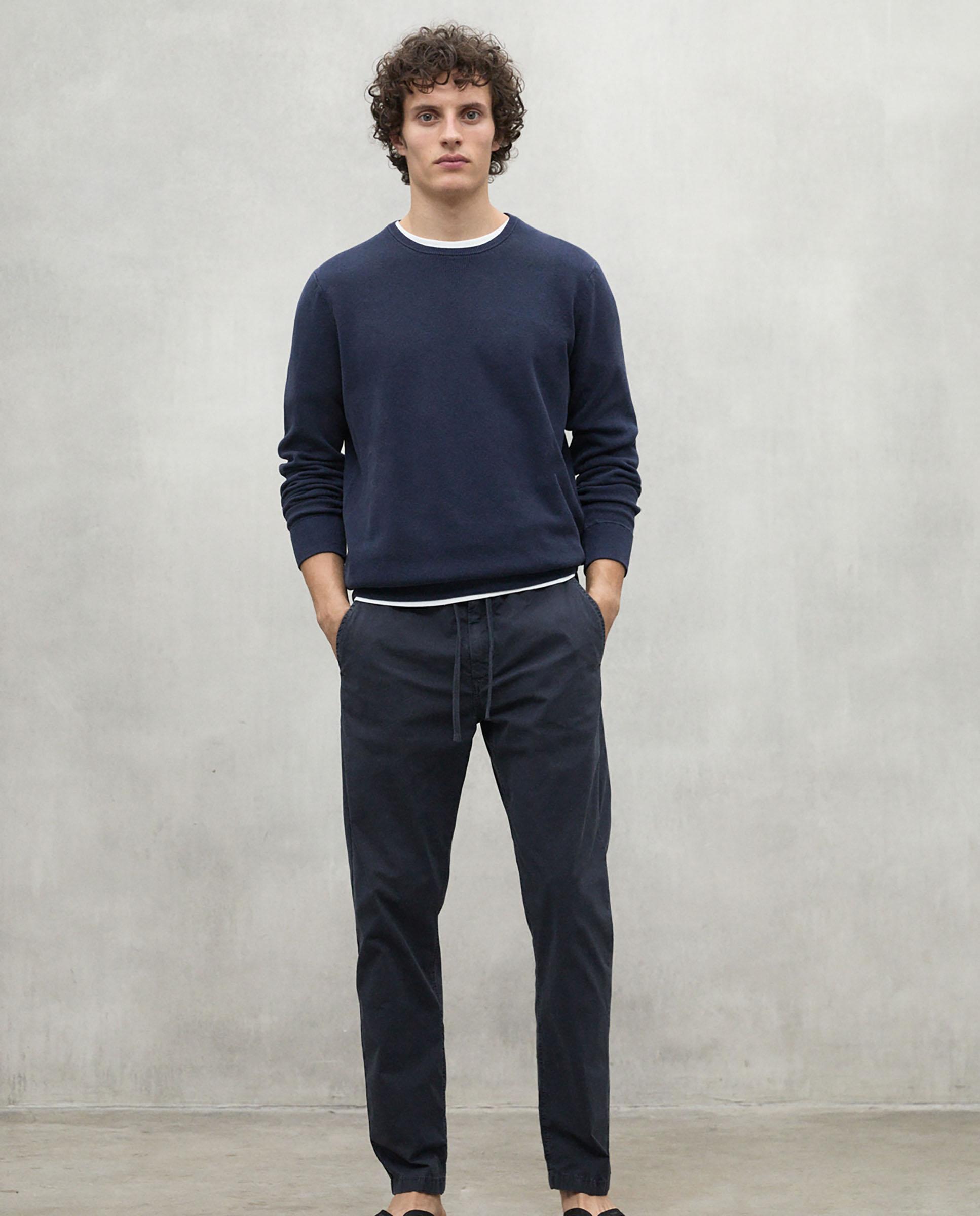 Ecoalf - Chinos de hombre con ajuste de cordón en cintura.