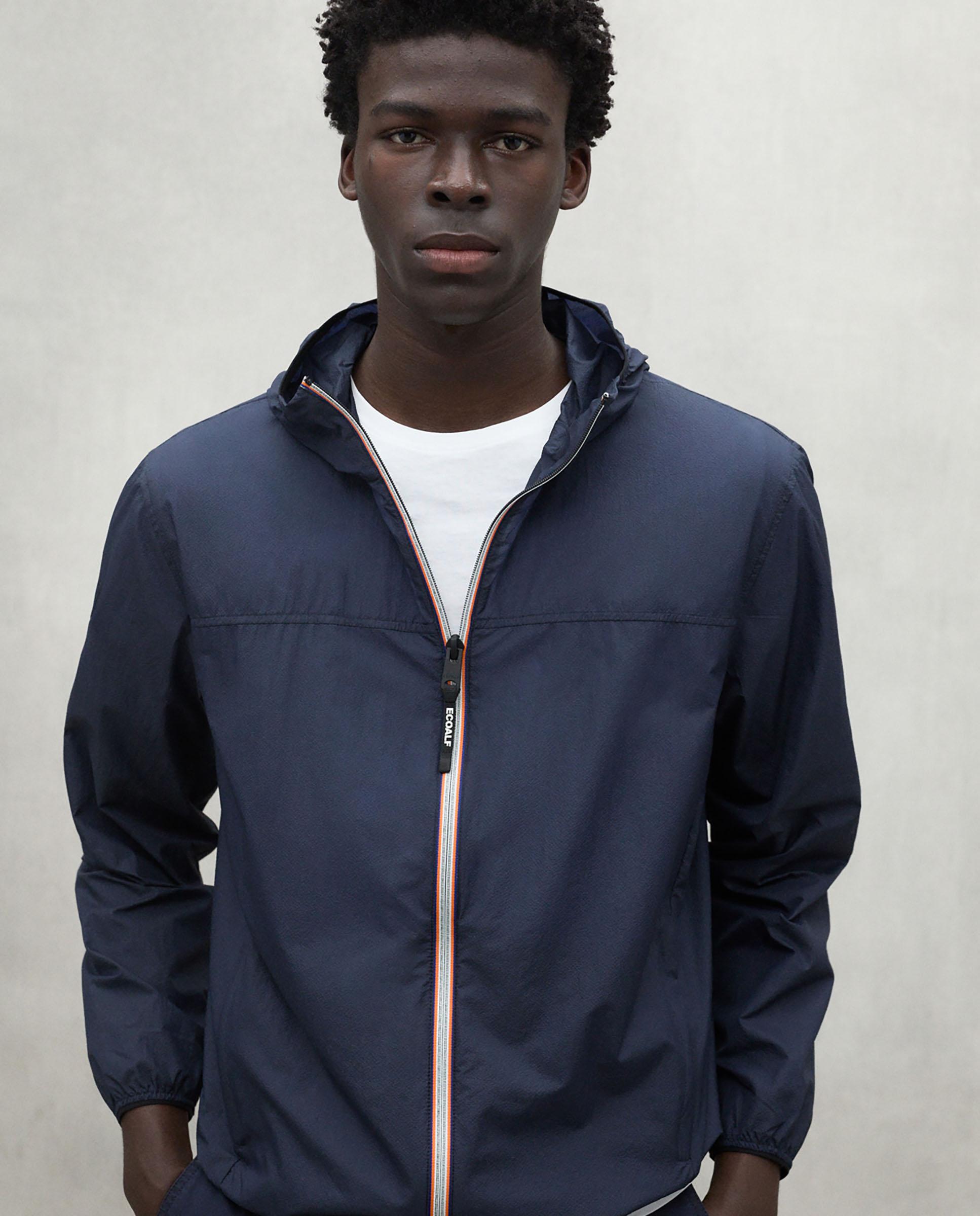 Chaqueta de hombre mori con cierre de cremallera - Ecoalf - Azul Azul-4