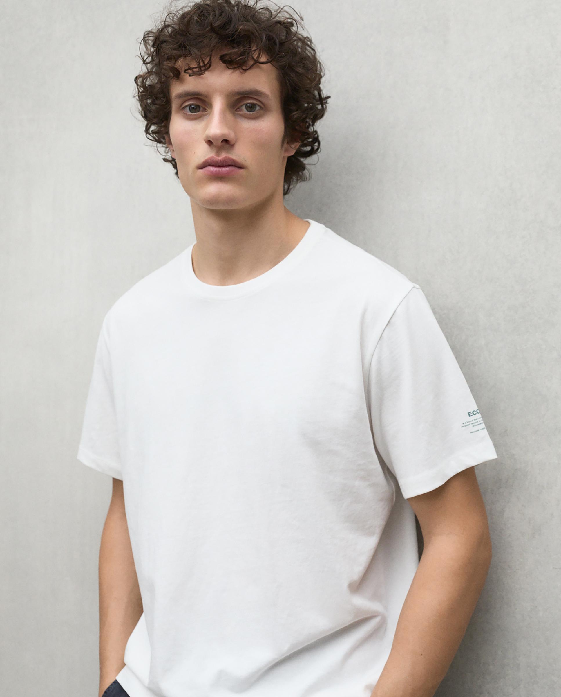 Ecoalf - Camiseta de hombre de manga corta y estampado trasero.