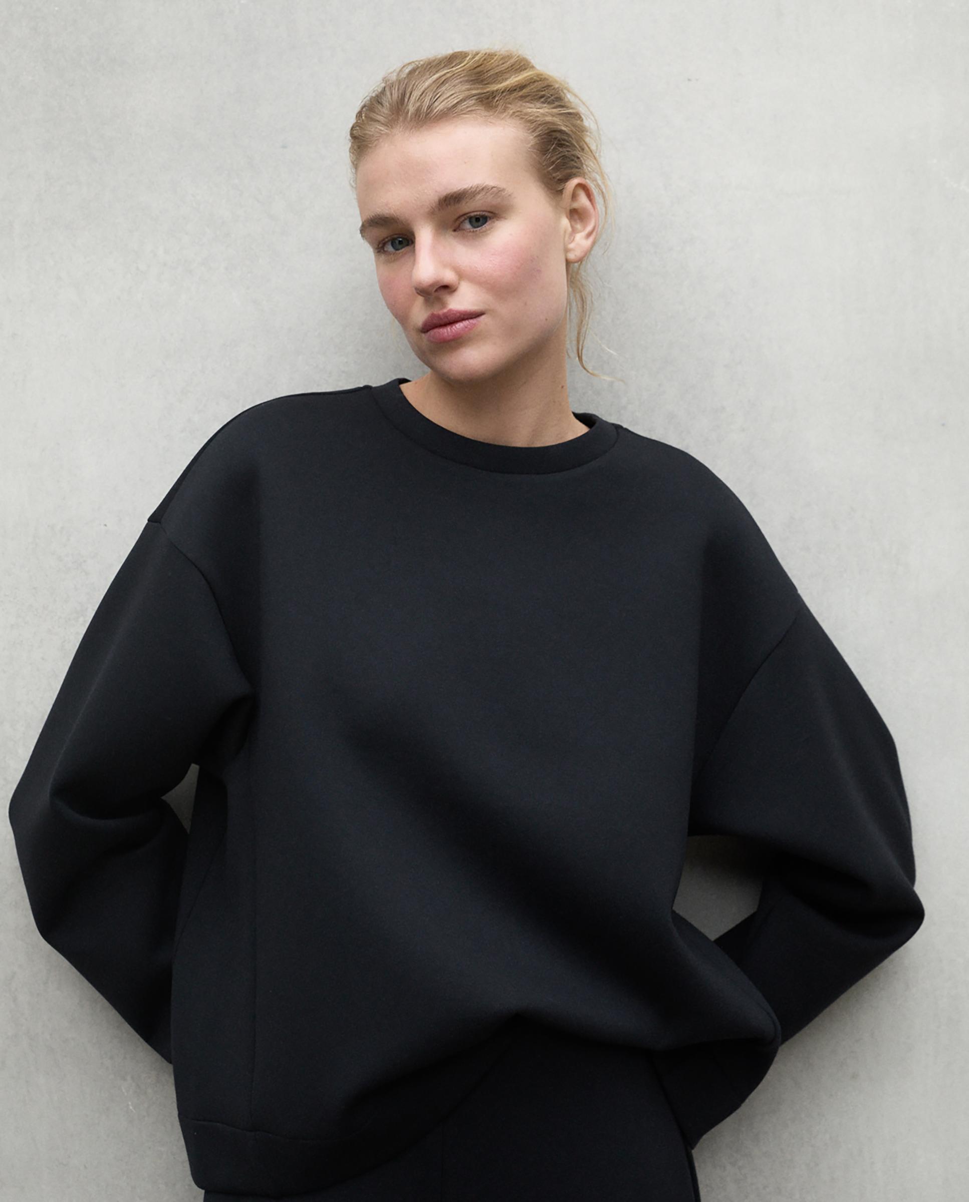Ecoalf - Sudadera de mujer de manga larga y cuello redondo.