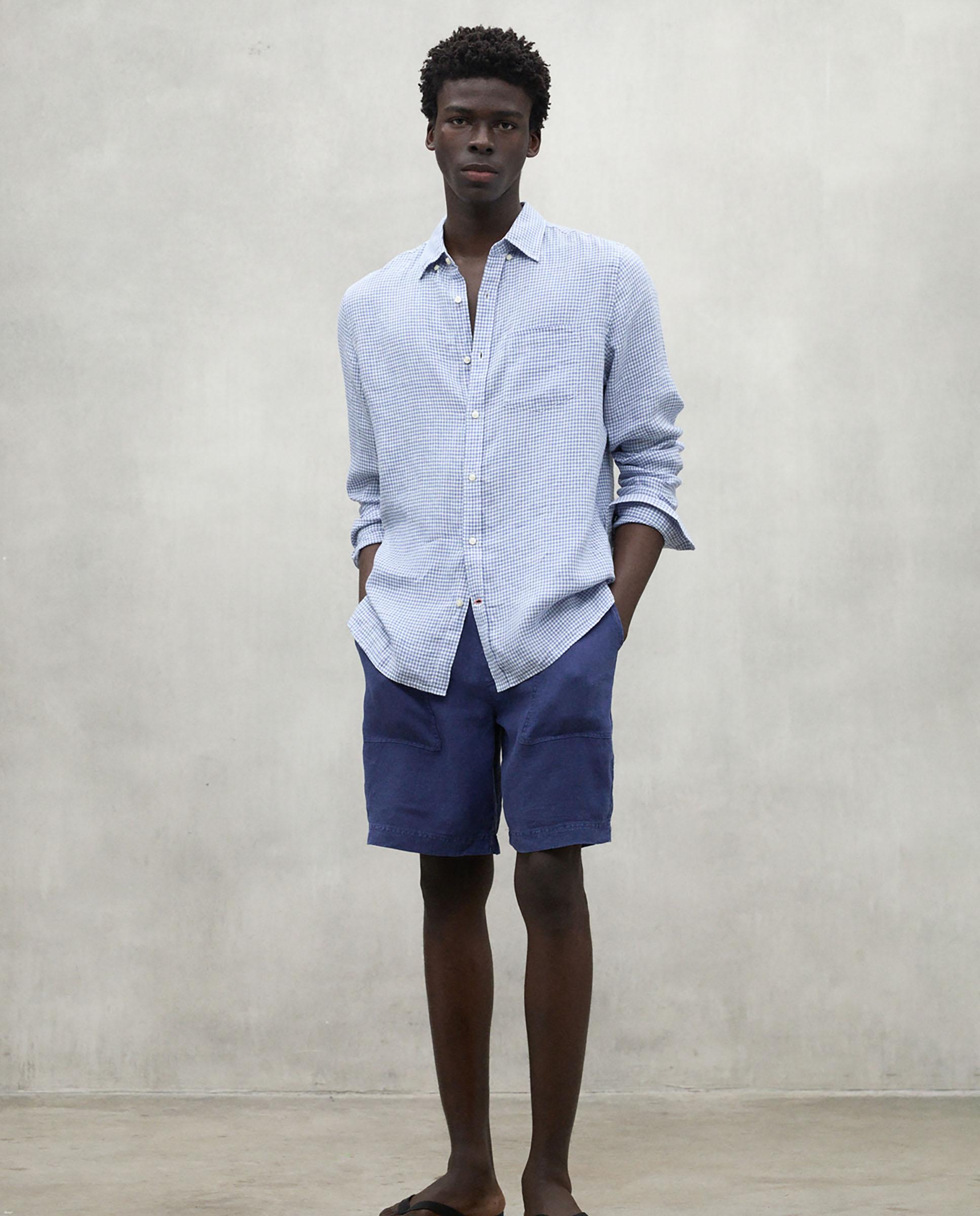 Ecoalf - Camisa de hombre adan de lino.