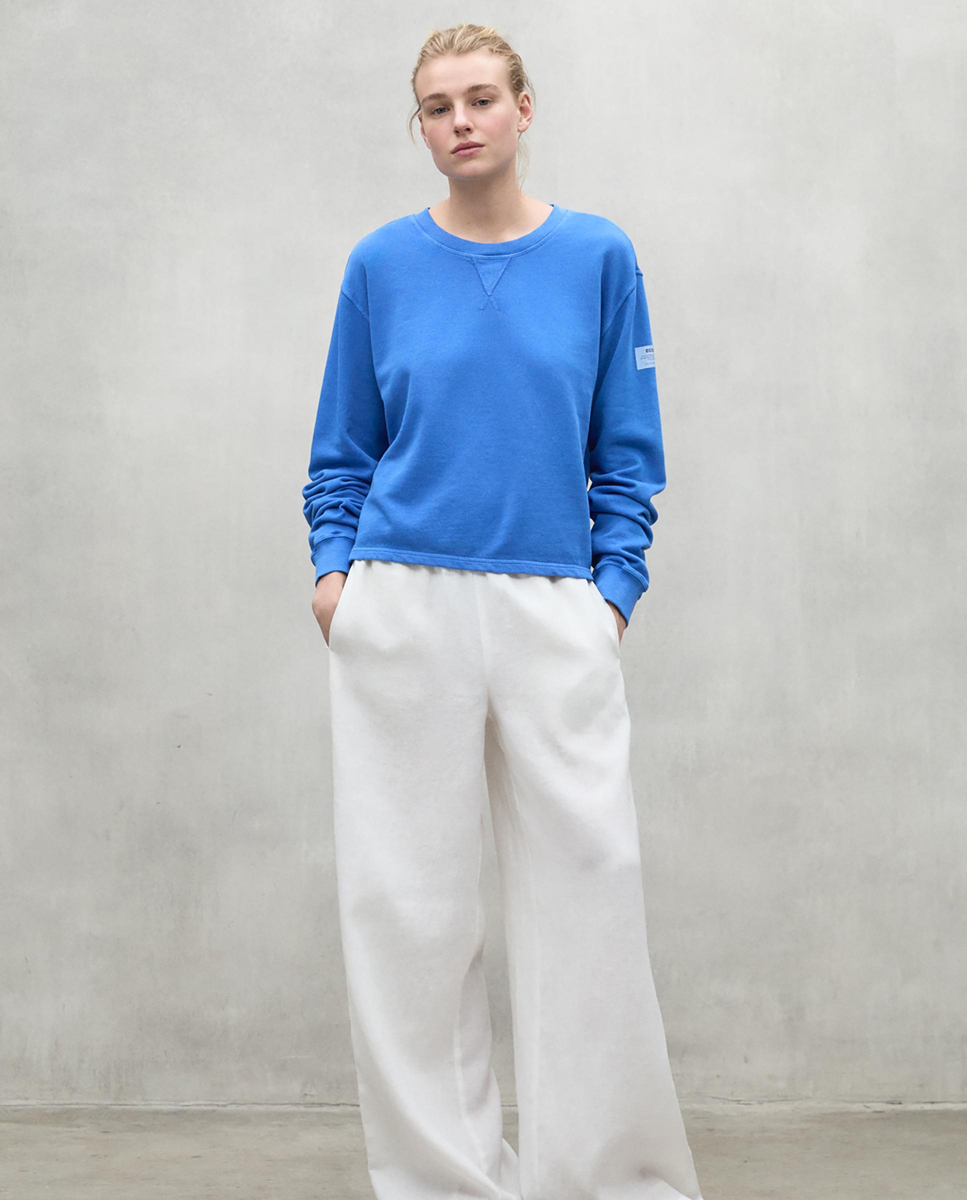 Ecoalf - Sudadera de mujer de algodón con cuello redondo.
