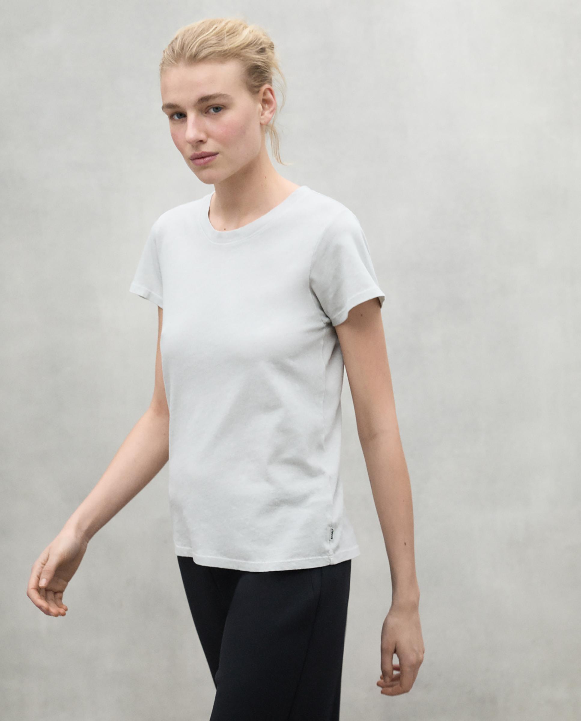 Ecoalf - Camiseta de mujer de manga corta y cuello redondo.