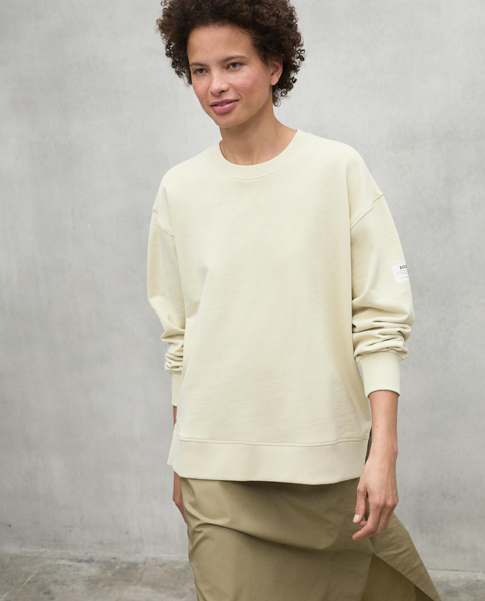 Ecoalf - Sudadera de mujer con estampado puff trasero.