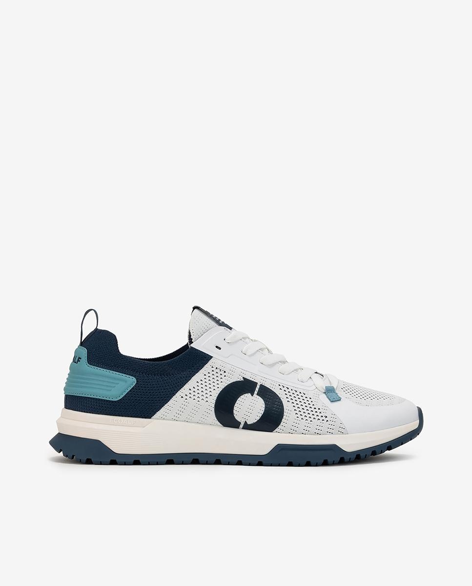 Ecoalf - Zapatillas deportivas de hombre con refuerzo en talón y logo.