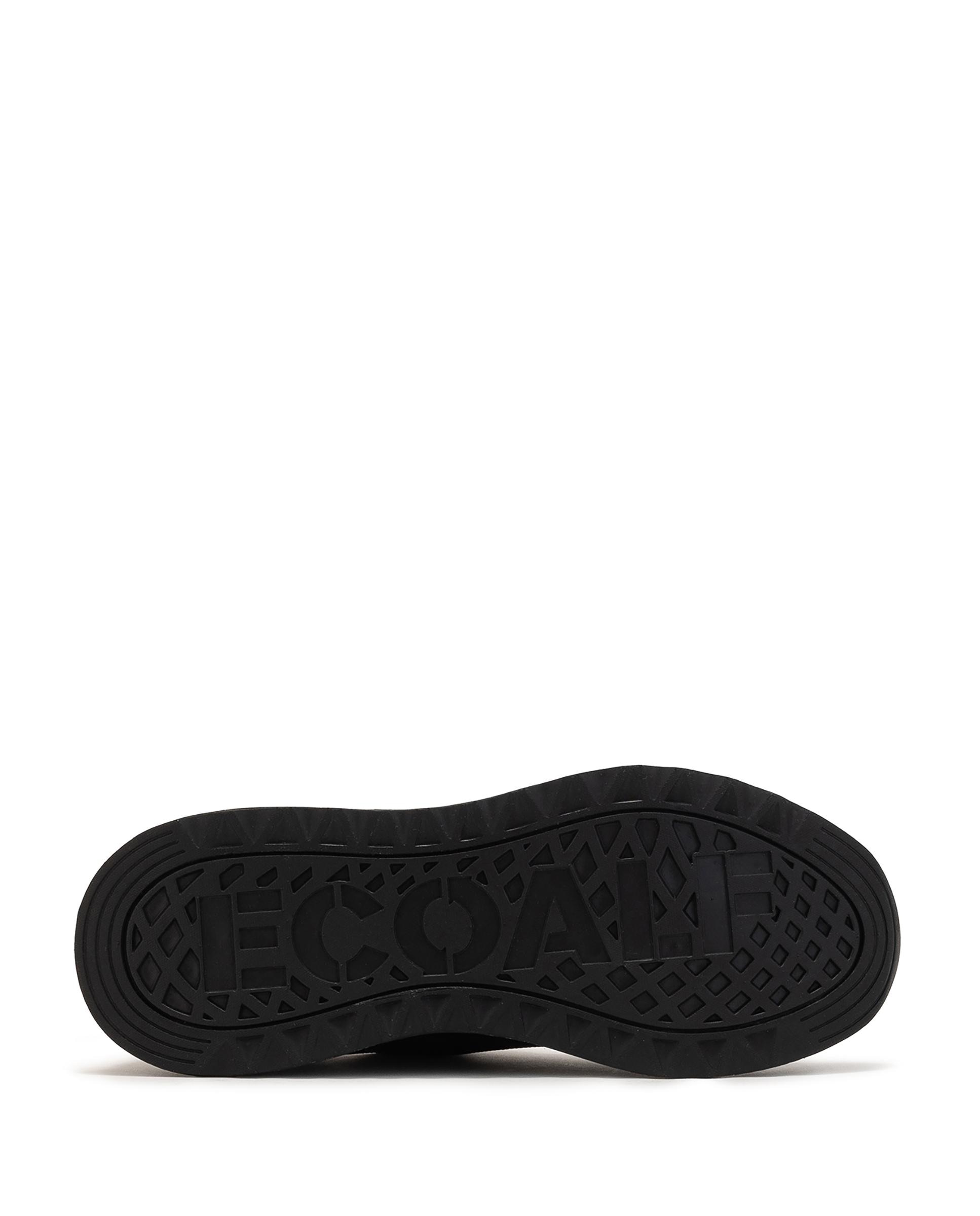 Zapatillas Condeknit de mujer tipo calcetín bajas cordones - Ecoalf - Negro Negro-4