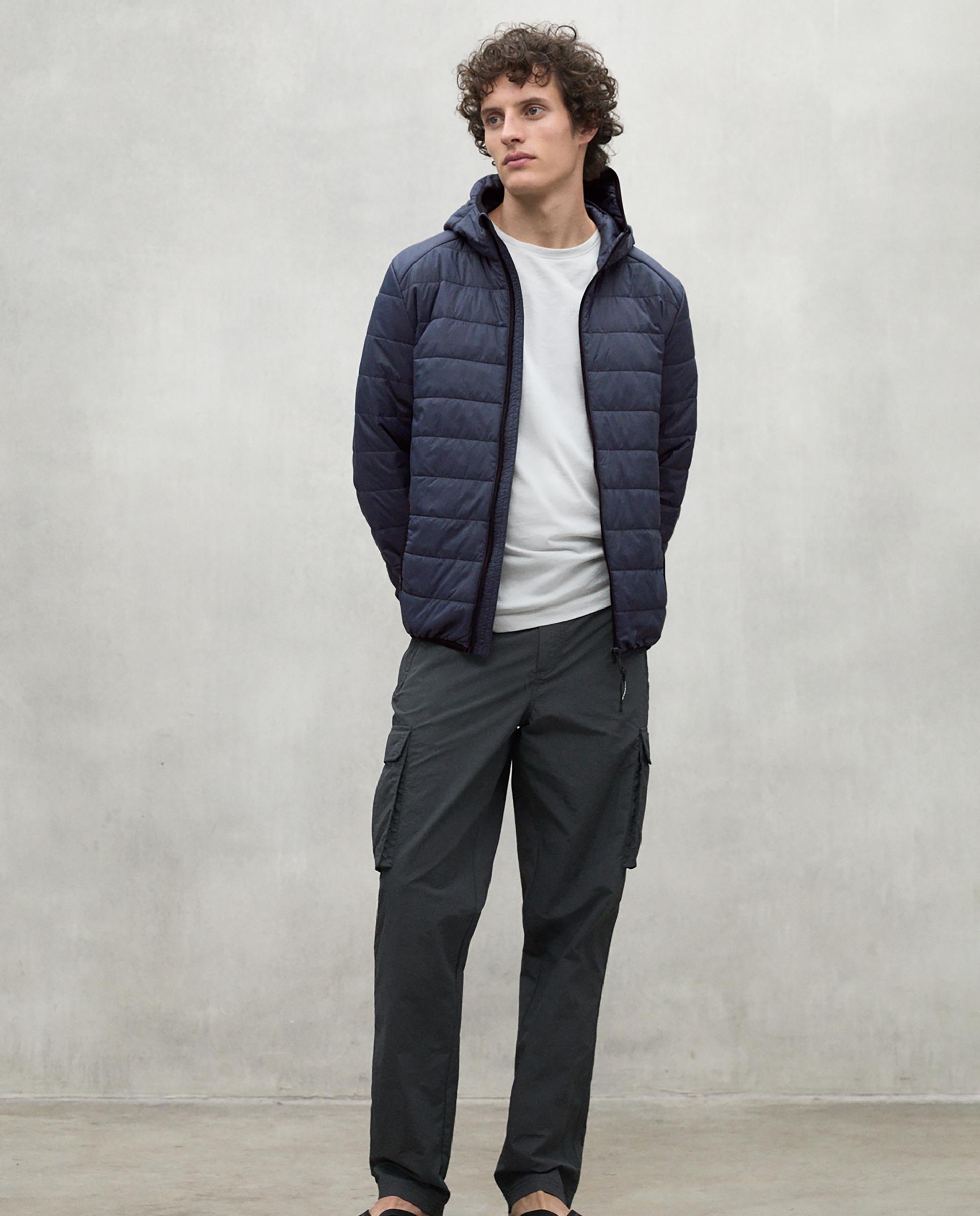 Chaqueta de hombre atlantico con cierre de cremallera - Ecoalf - Azul Azul-3