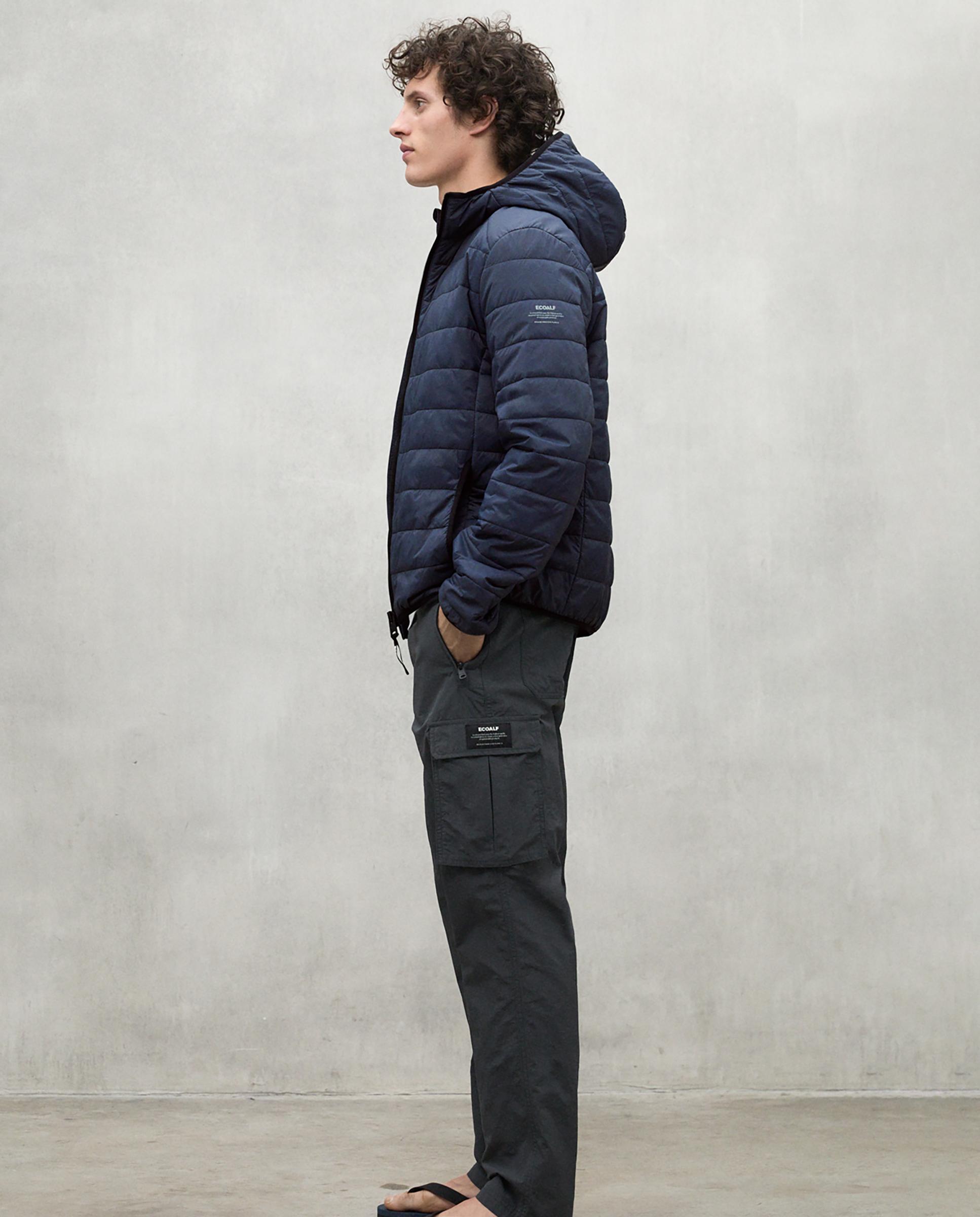 Chaqueta de hombre atlantico con cierre de cremallera - Ecoalf - Azul Azul-4
