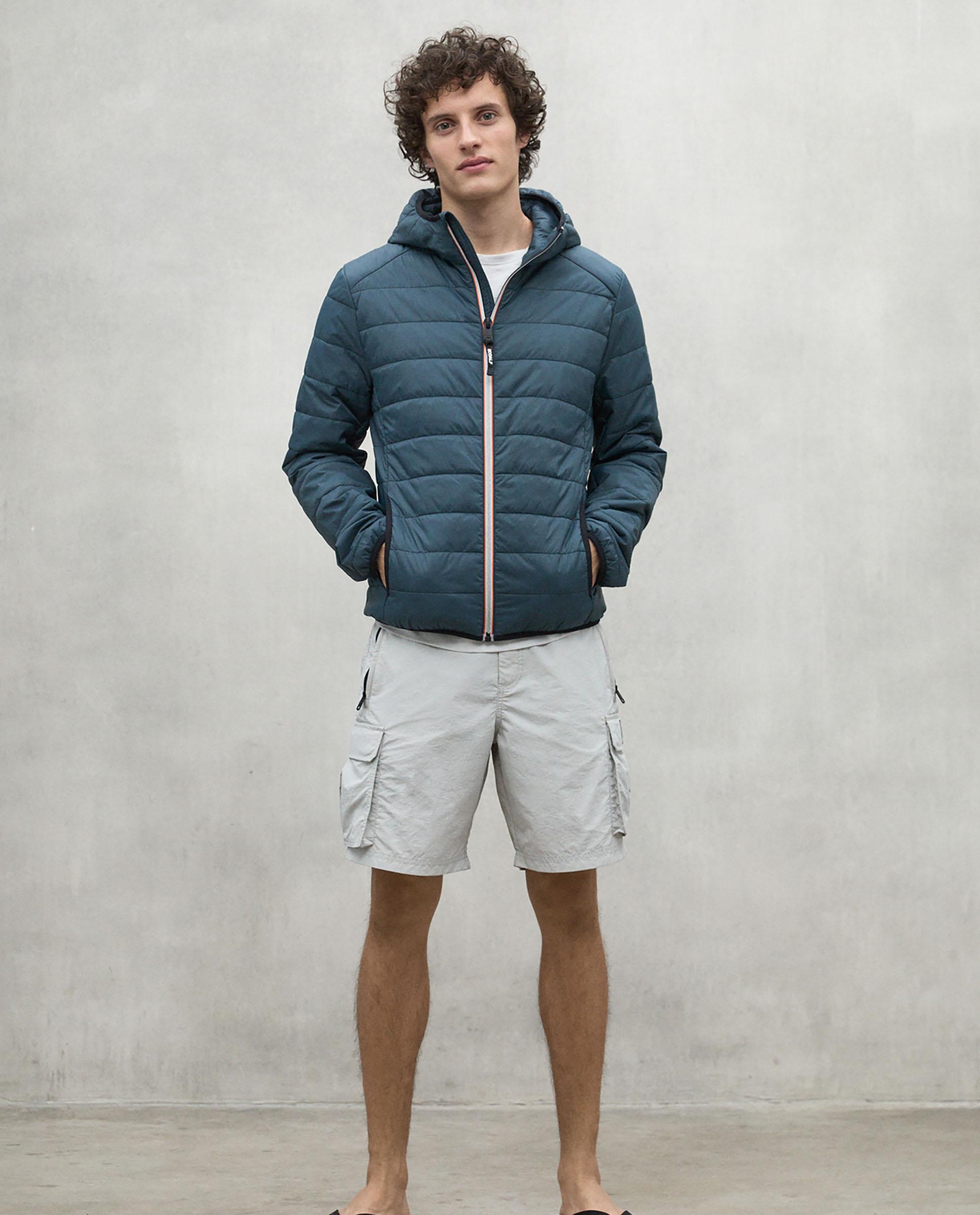 Chaqueta de hombre atlantico con cierre de cremallera - Ecoalf - Verde Verde-1