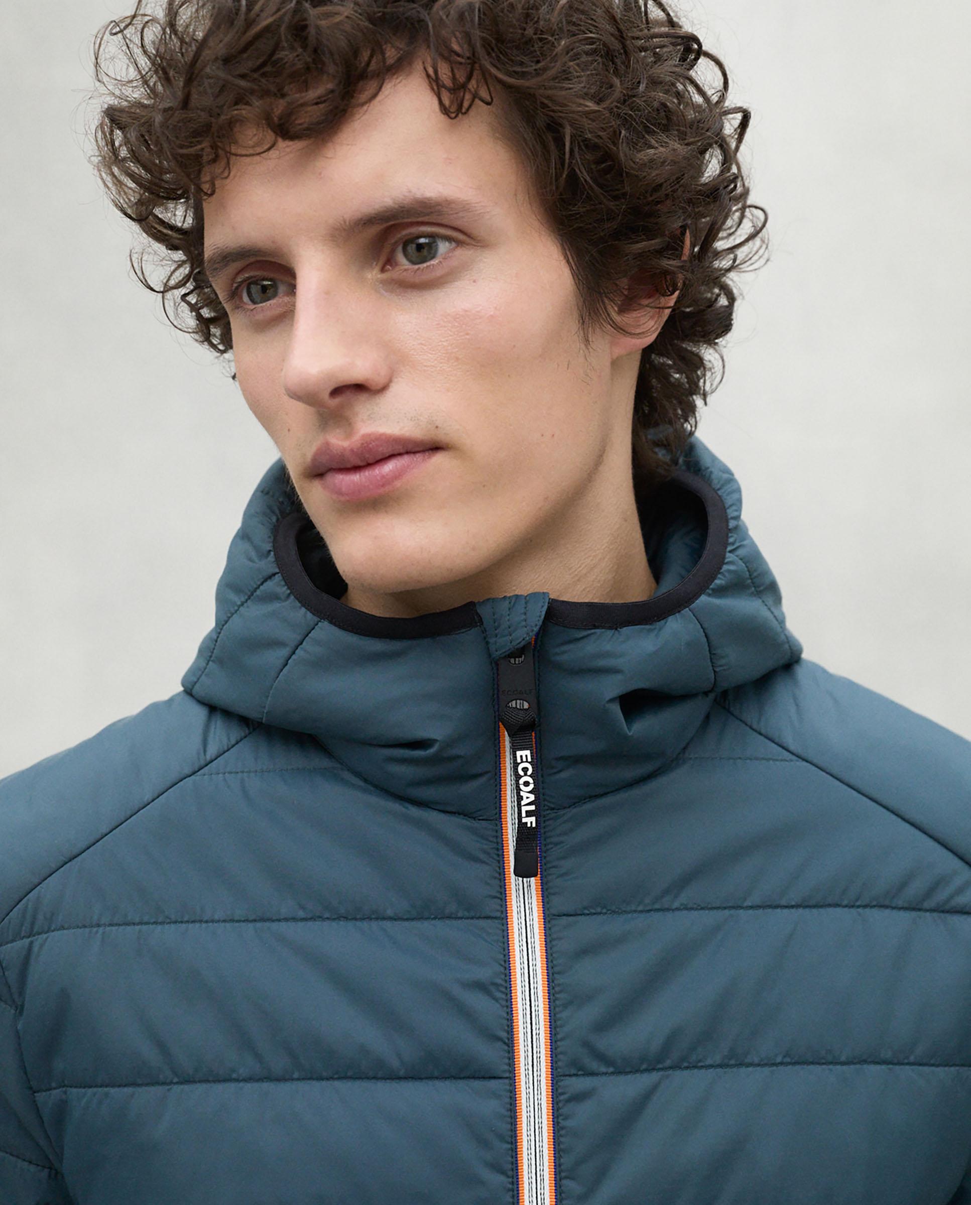 Chaqueta de hombre atlantico con cierre de cremallera - Ecoalf - Verde Verde-3
