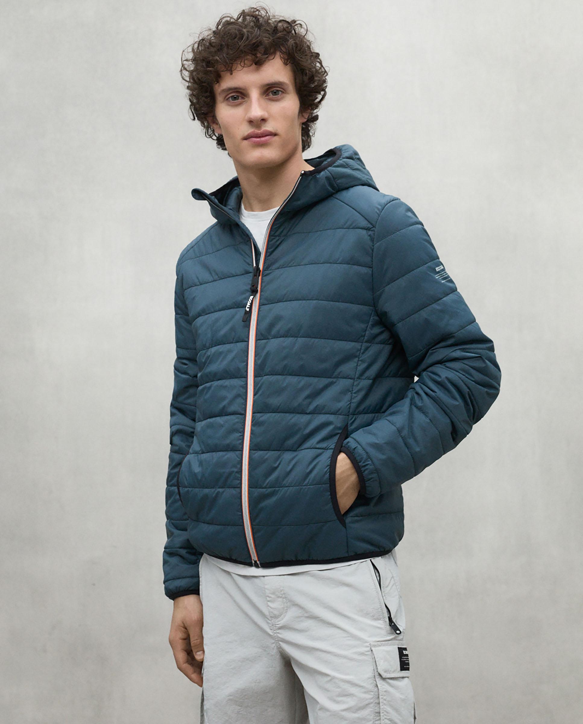 Chaqueta de hombre atlantico con cierre de cremallera - Ecoalf - Verde Verde-4