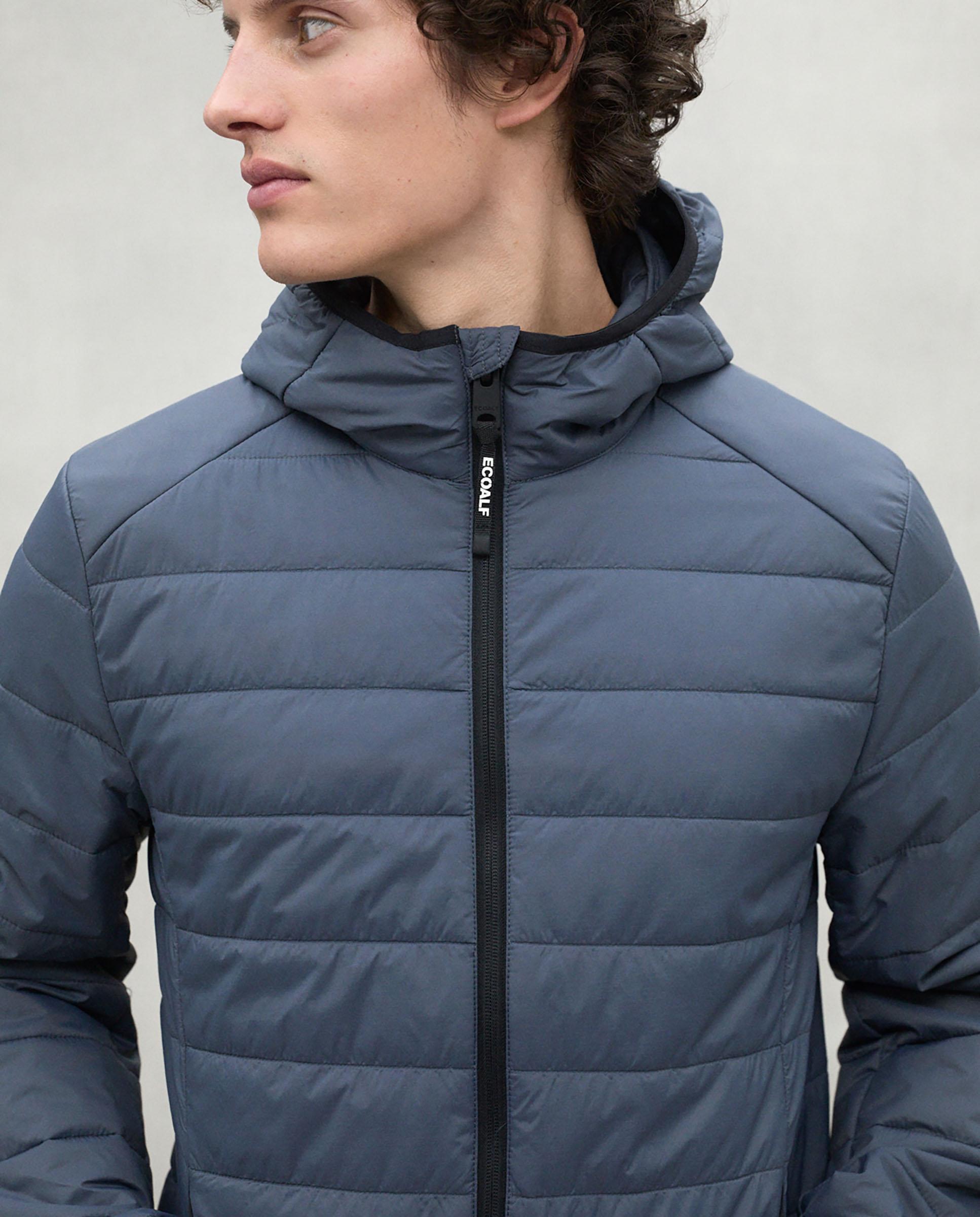 Chaqueta de hombre atlantico con cierre de cremallera - Ecoalf - Morado Morado-5