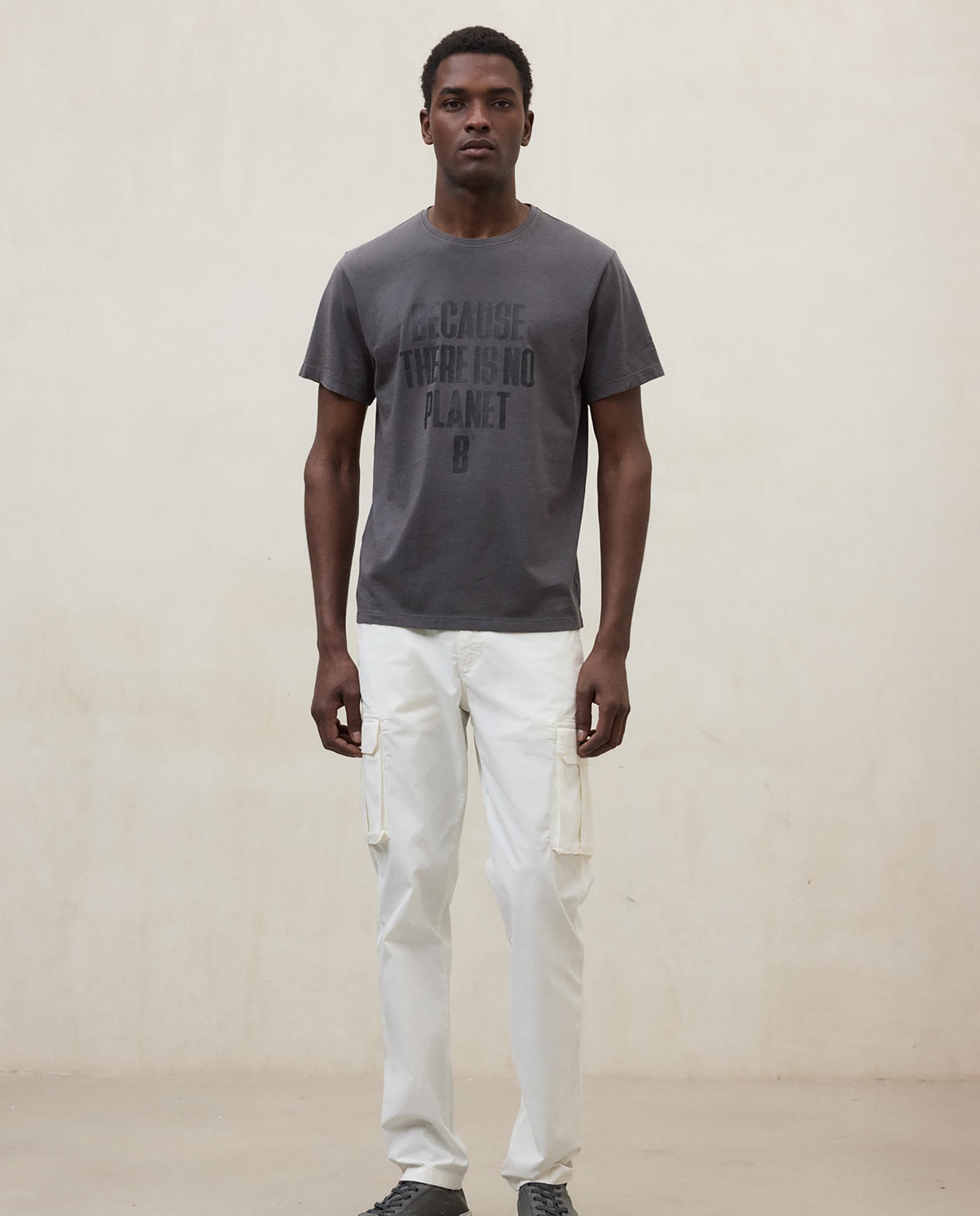 Ecoalf - Camiseta de hombre de manga corta y estampado delantero.