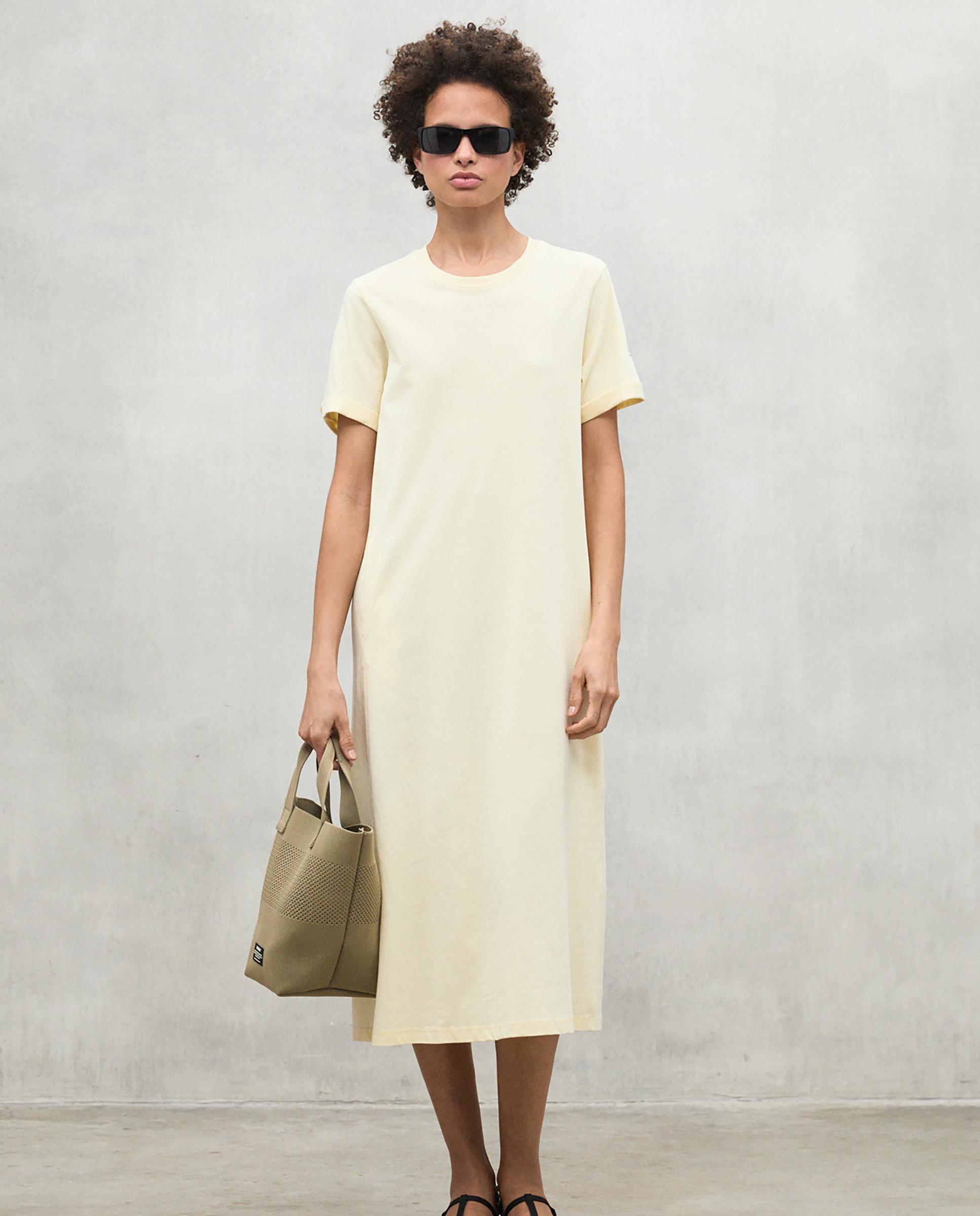 Ecoalf - Vestido midi de algodón de manga corta.