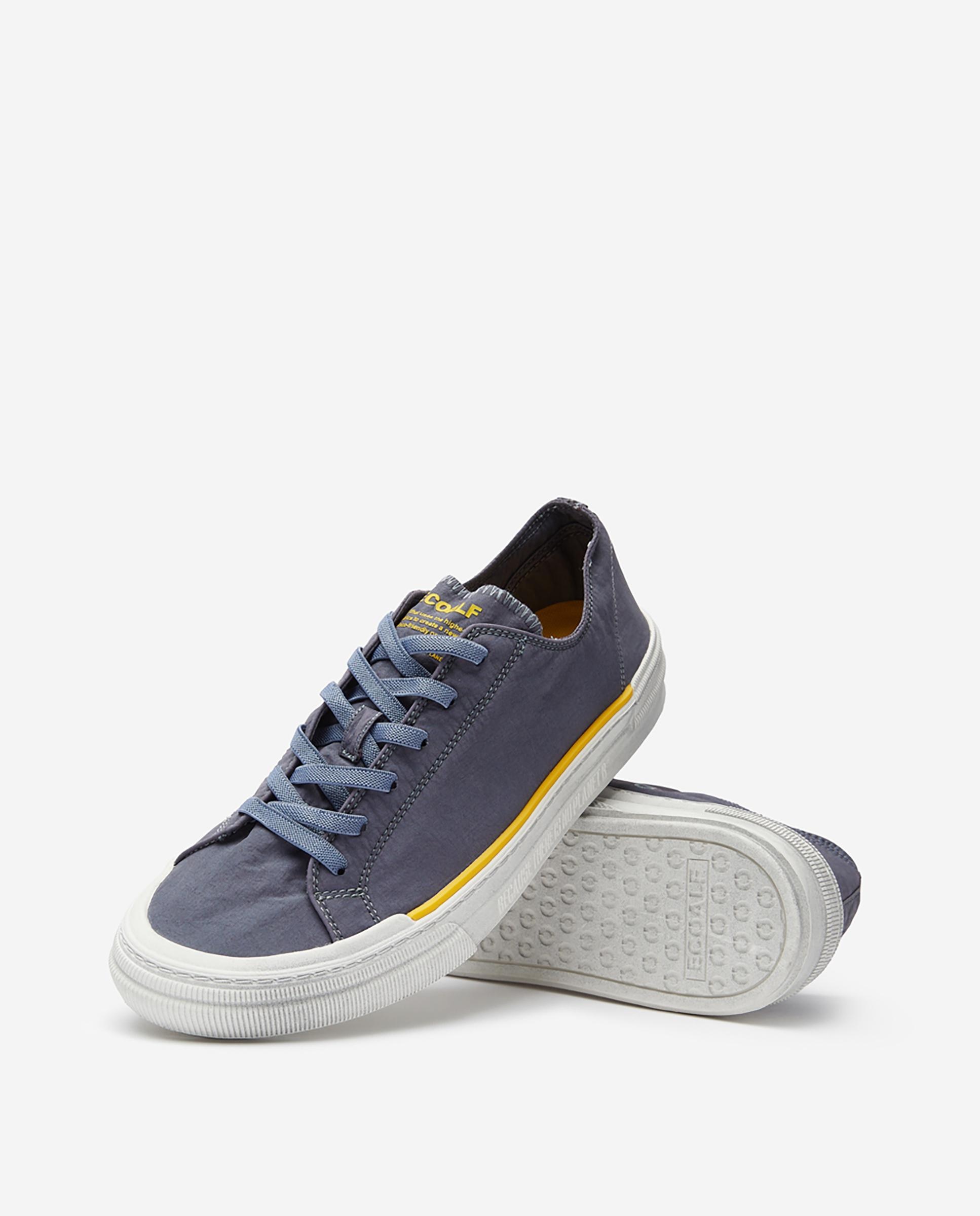 Zapatillas básicas de mujer con logo en lengüeta - Ecoalf - Azul Azul-2