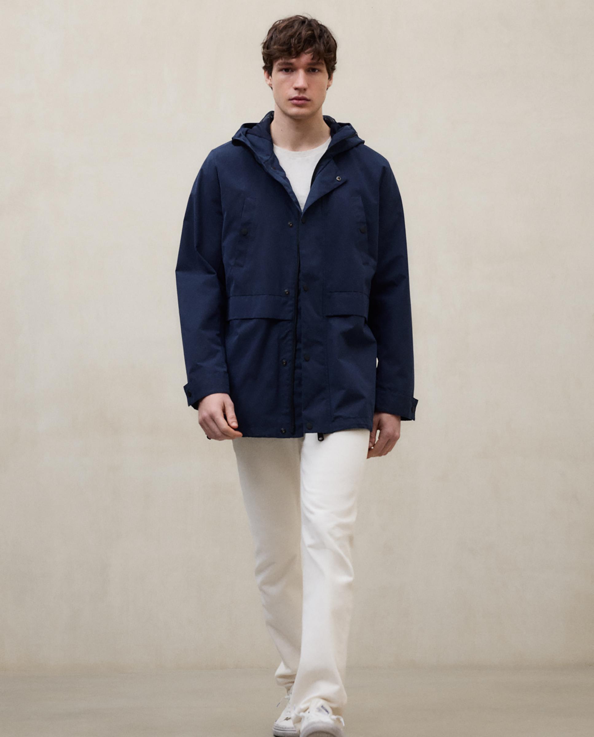 Ecoalf - Chaqueta de hombre regular fit con capucha.