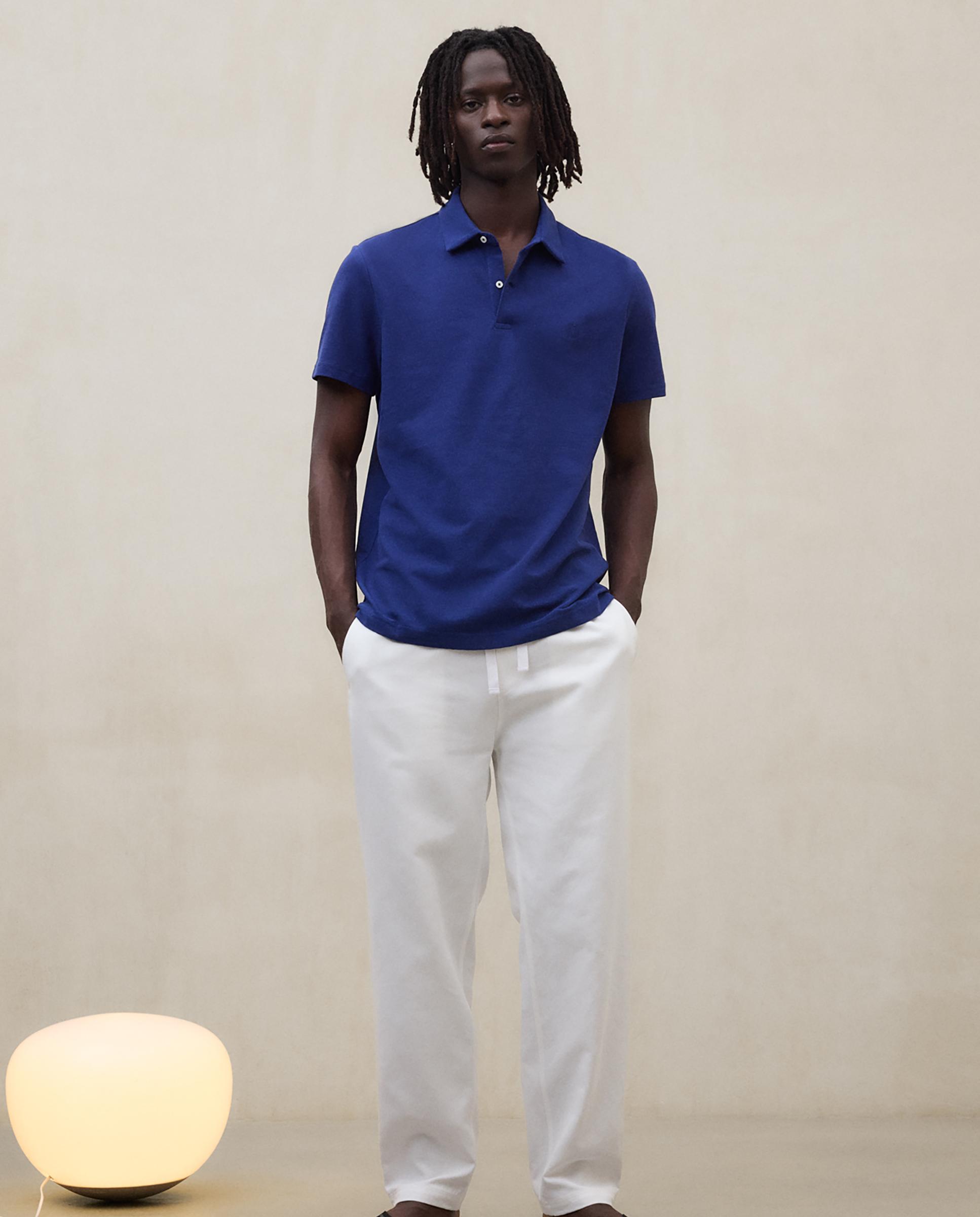 Ecoalf - Polo de manga corta de hombre reglar fit de algodón.
