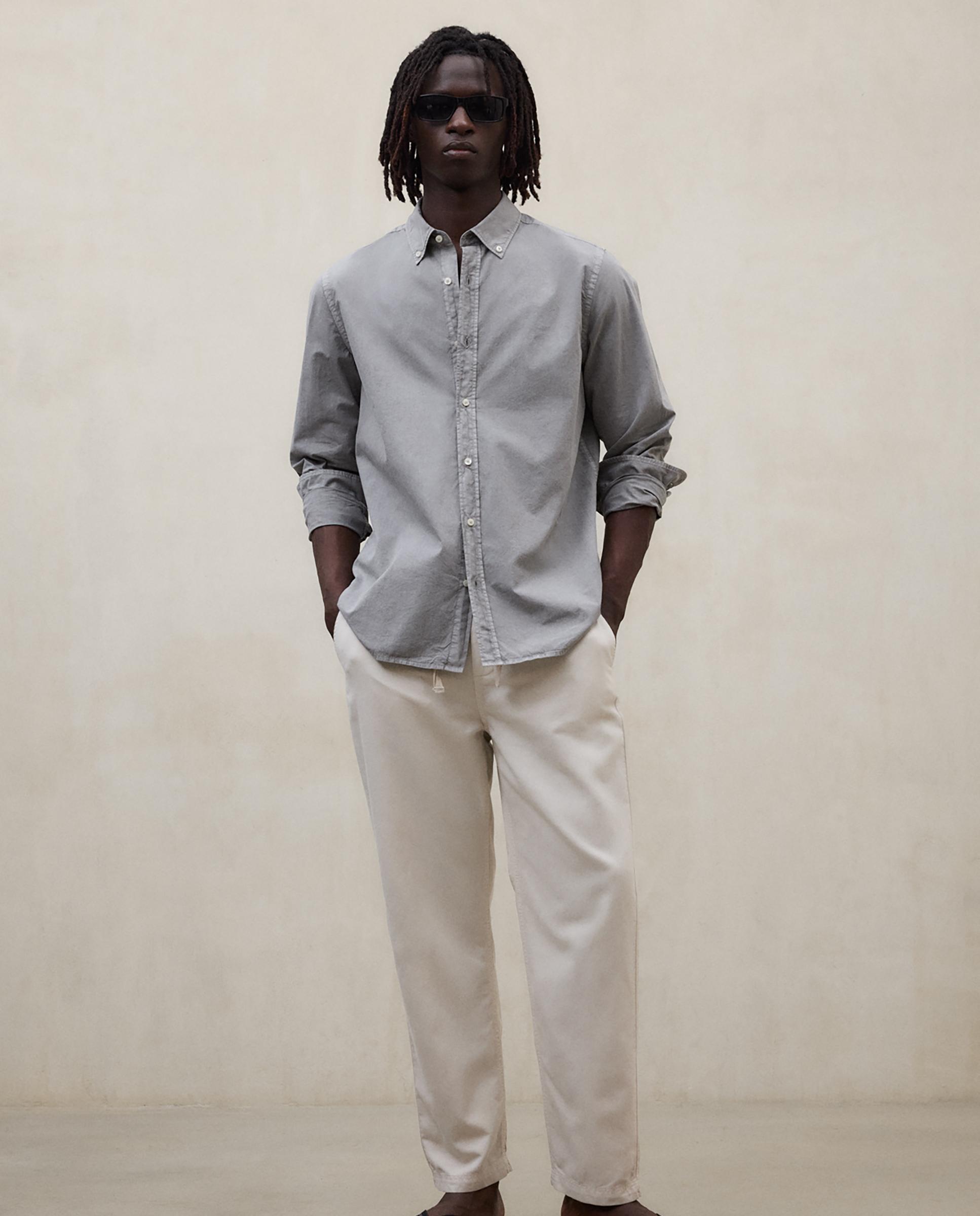 Ecoalf - Camisa de vestir de hombre regular fit de algodón.