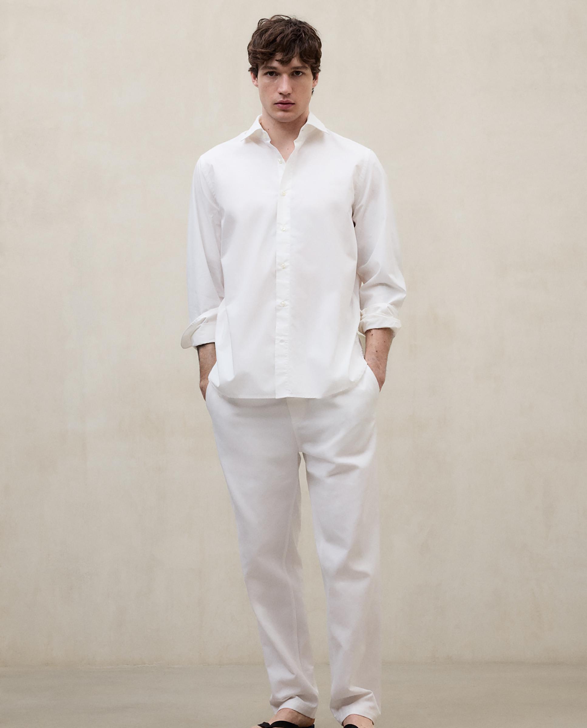 Ecoalf - Camisa de vestir de hombre de algodón regular fit.